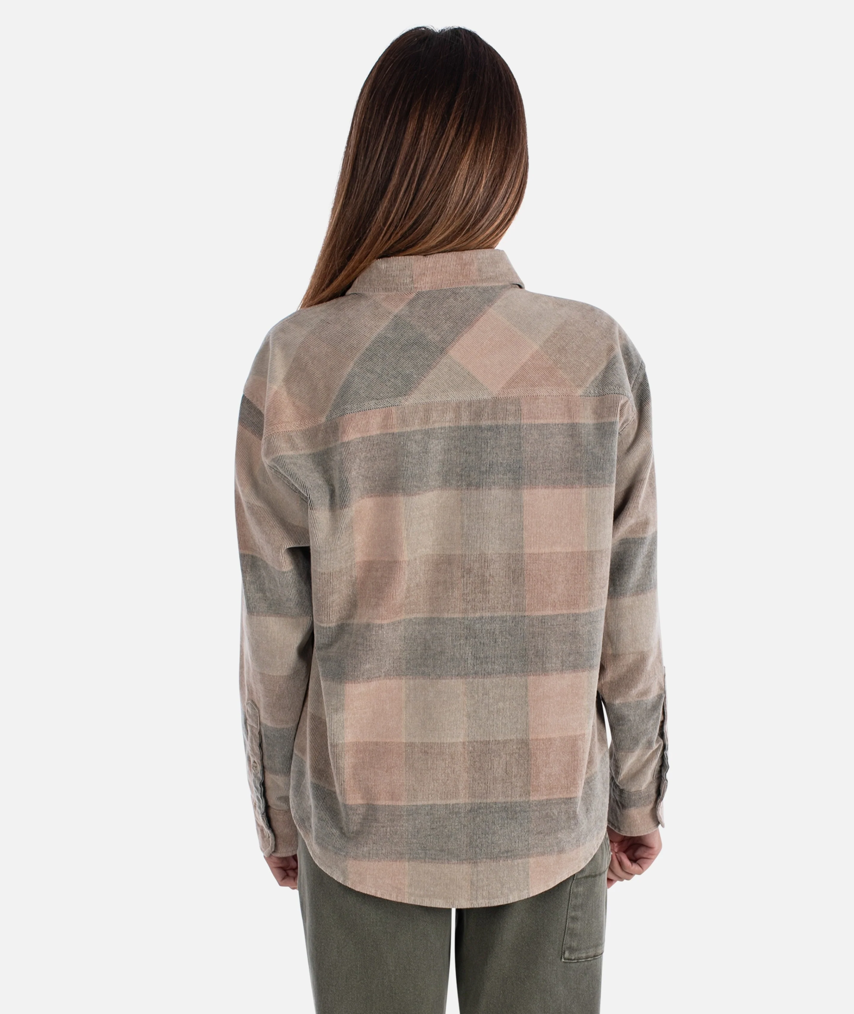 Alpine Corduroy Shirt - Mauve - Image 4