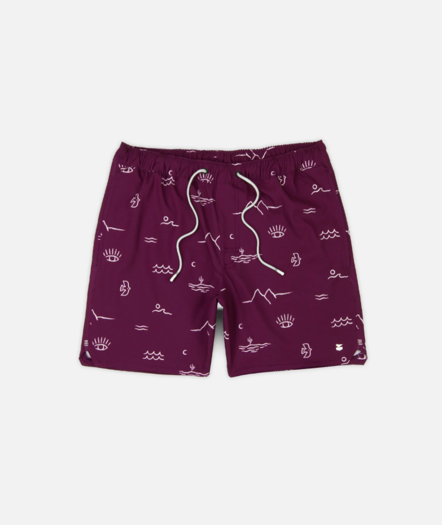 Bayside Volley - Maroon