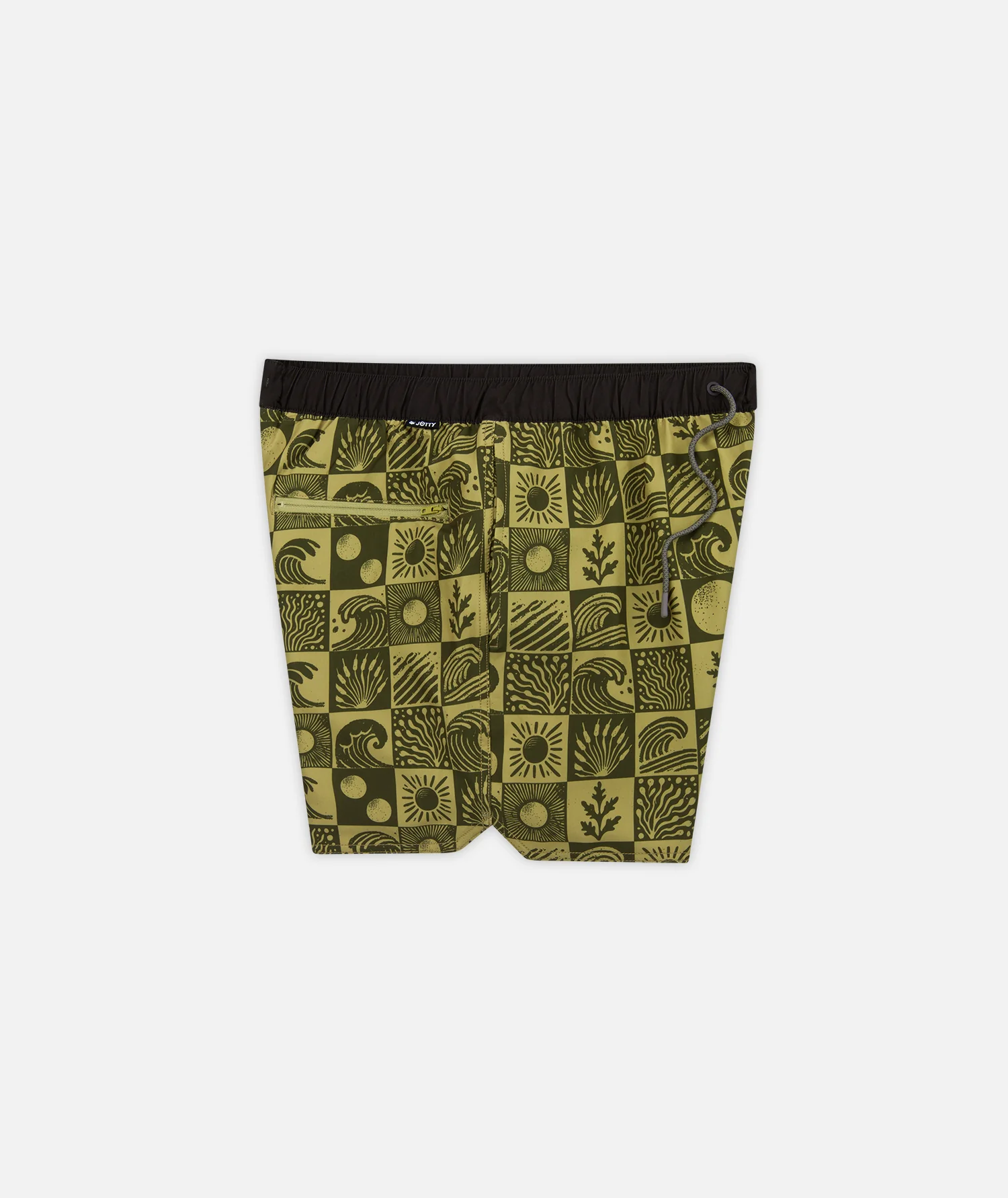 Bayside Volley Short - Olive - Image 5