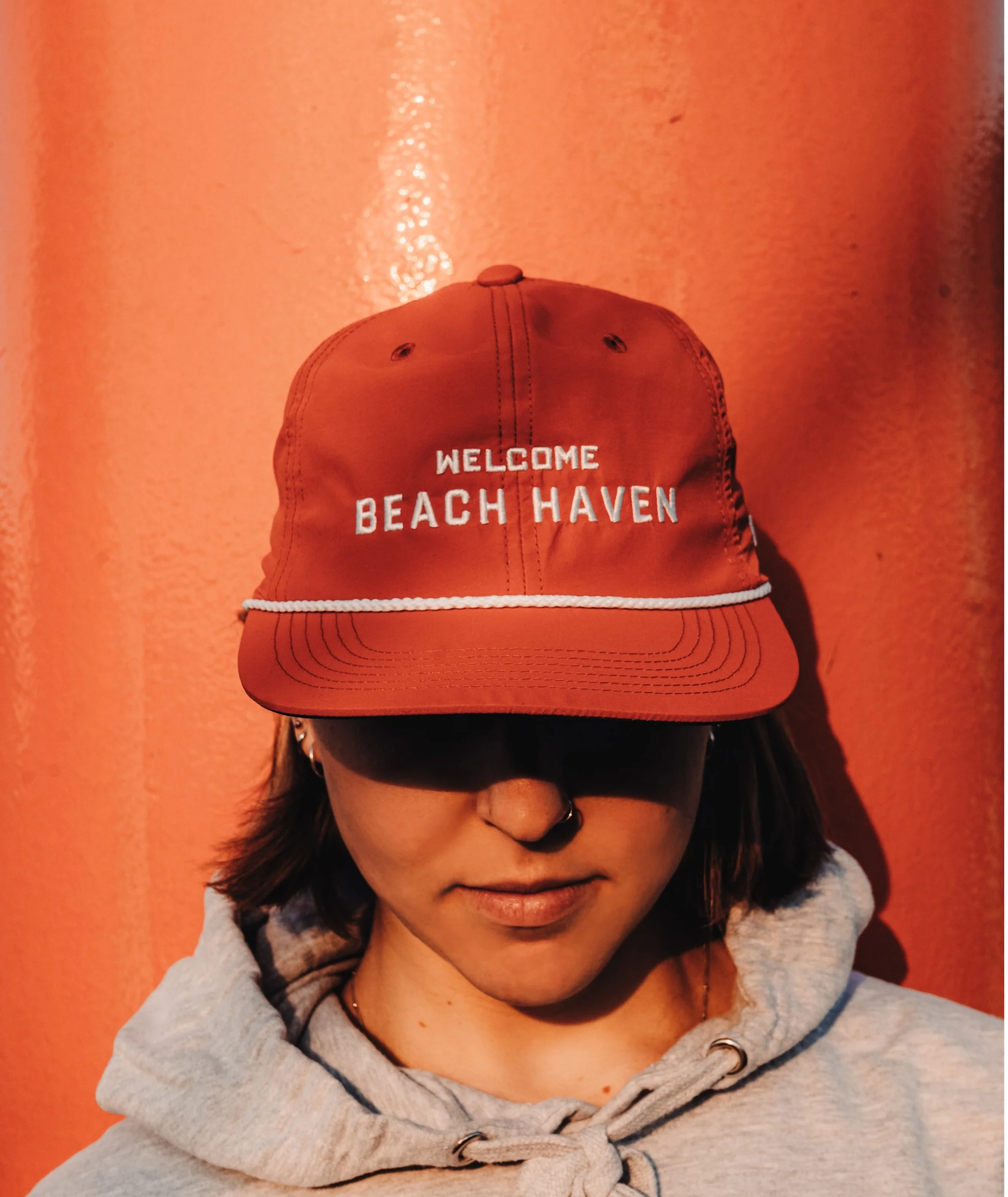 Beach Haven Snapback - Rust - Image 2