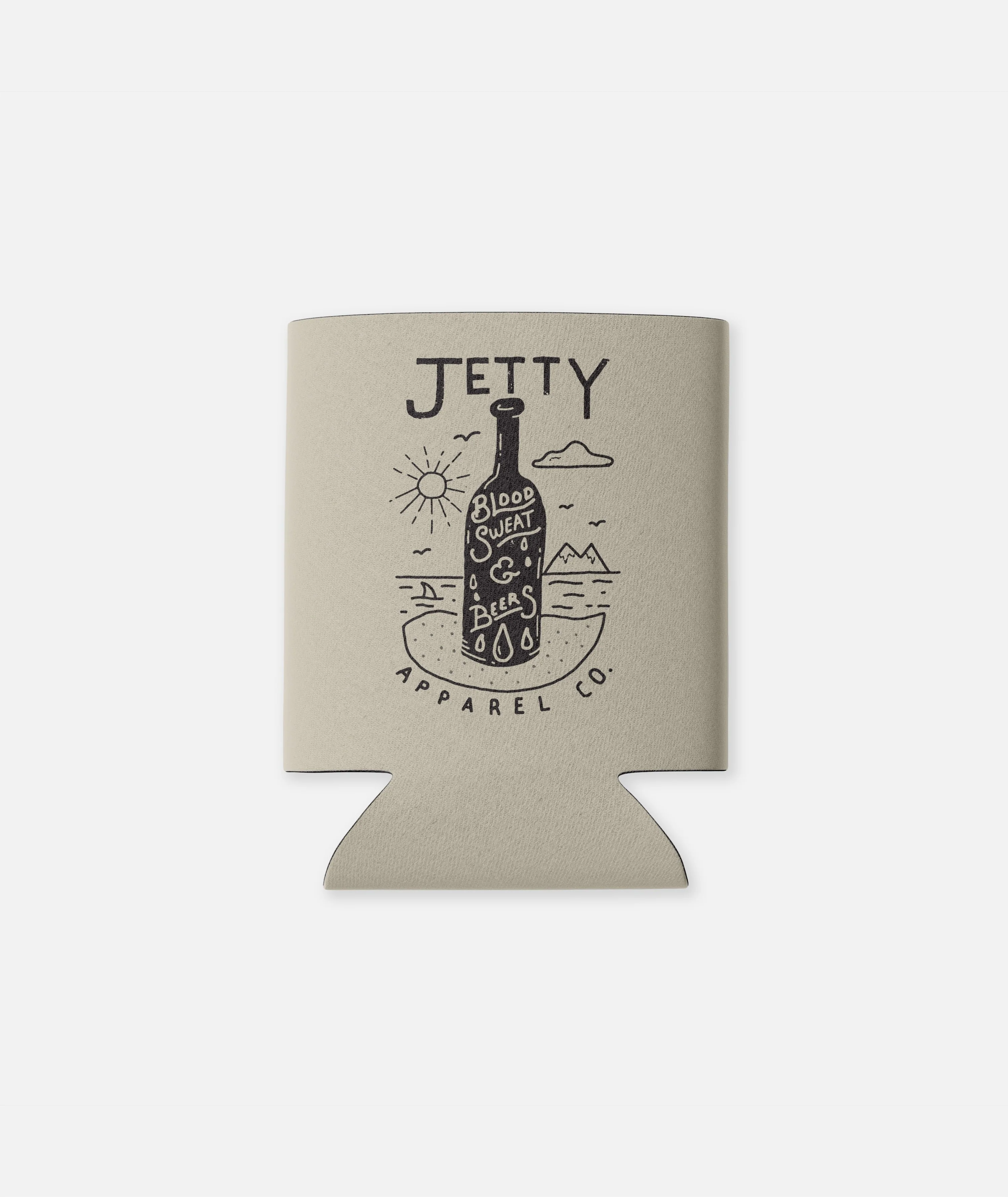 Blood Sweat & Beers Can Coolie - Grey - Image 3