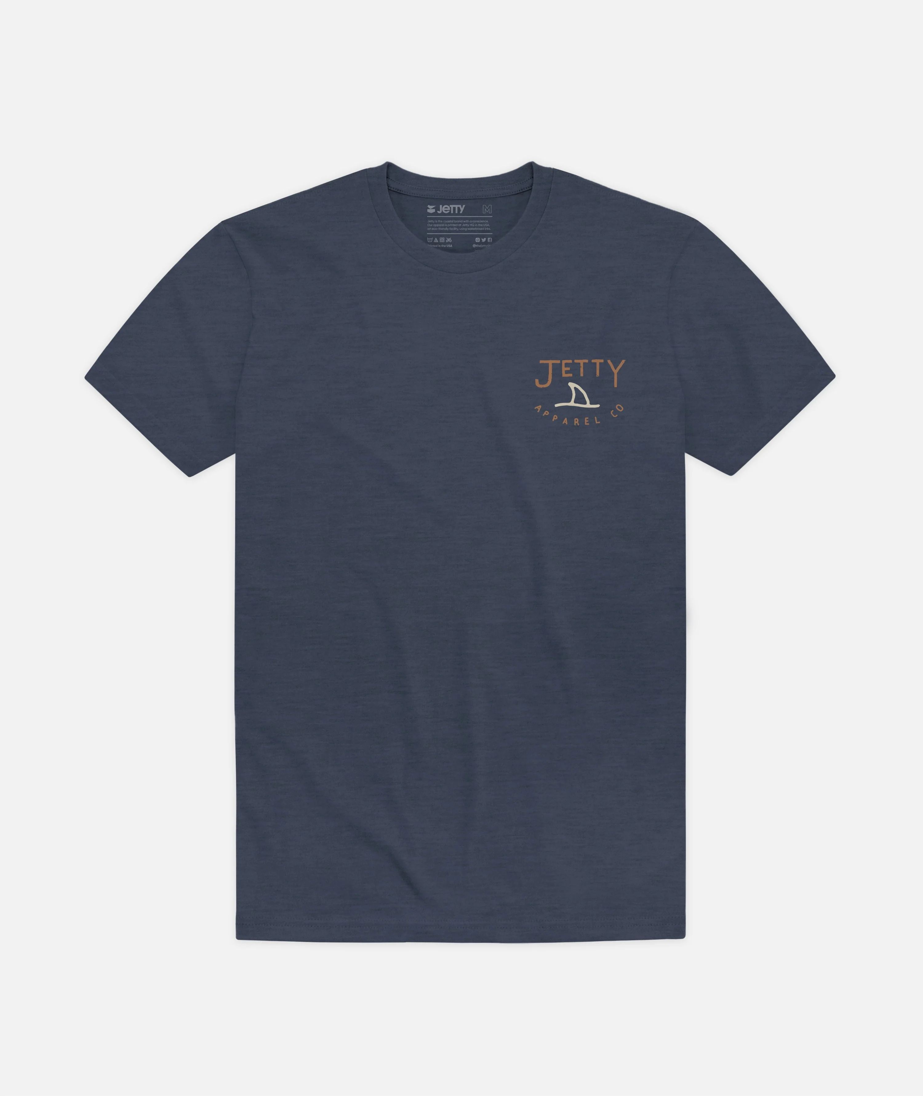 Blood Sweat & Beers Tee - Navy - Image 2