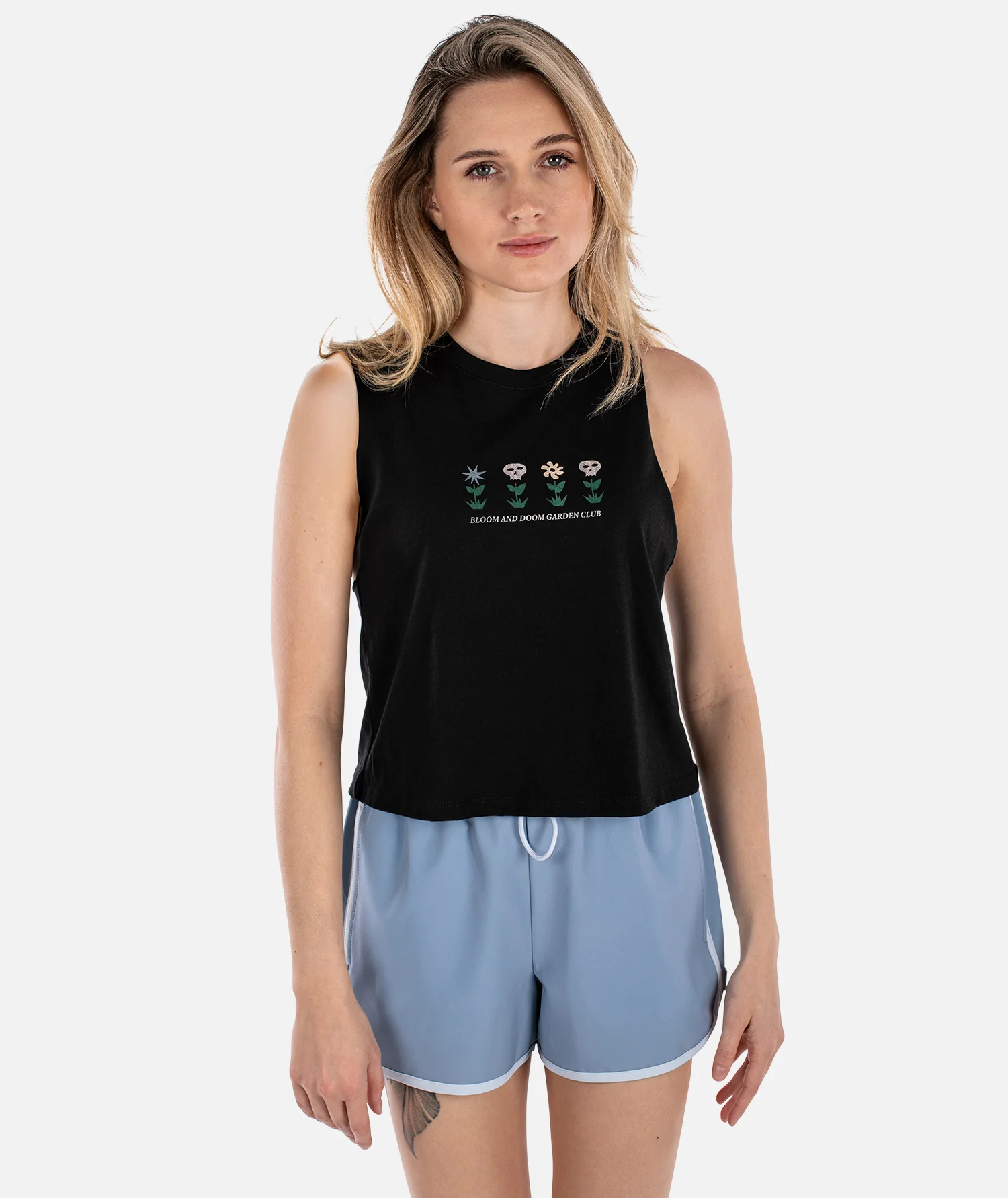 Bloom and Doom Tank - Black