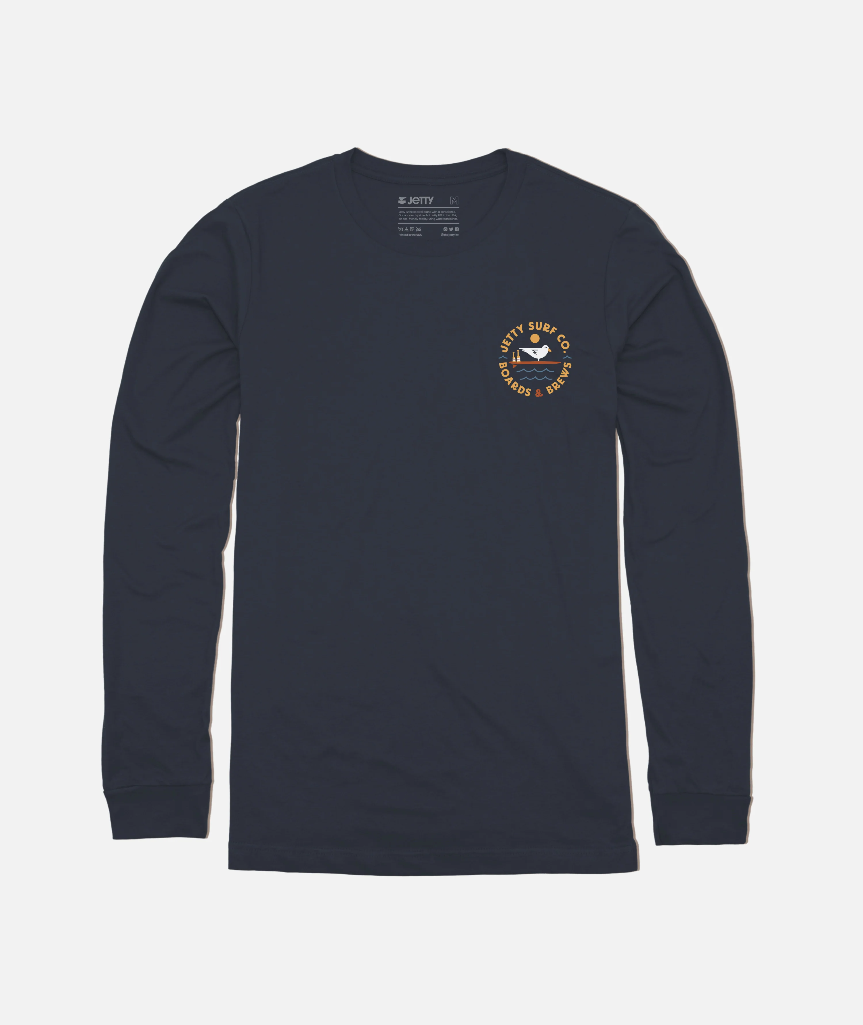 Boards & Brews Long Sleeve - Blue - Image 2