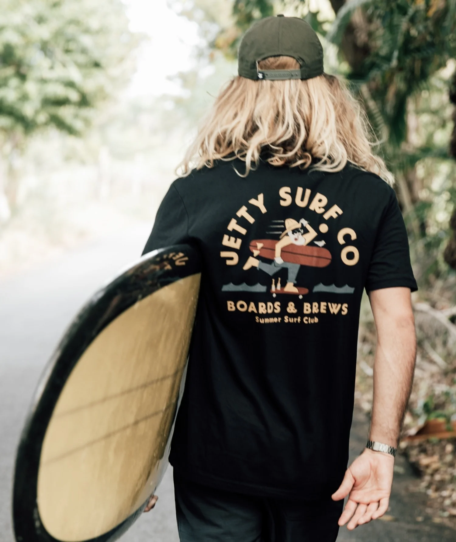 Boards & Brews Tee - Black - Image 3