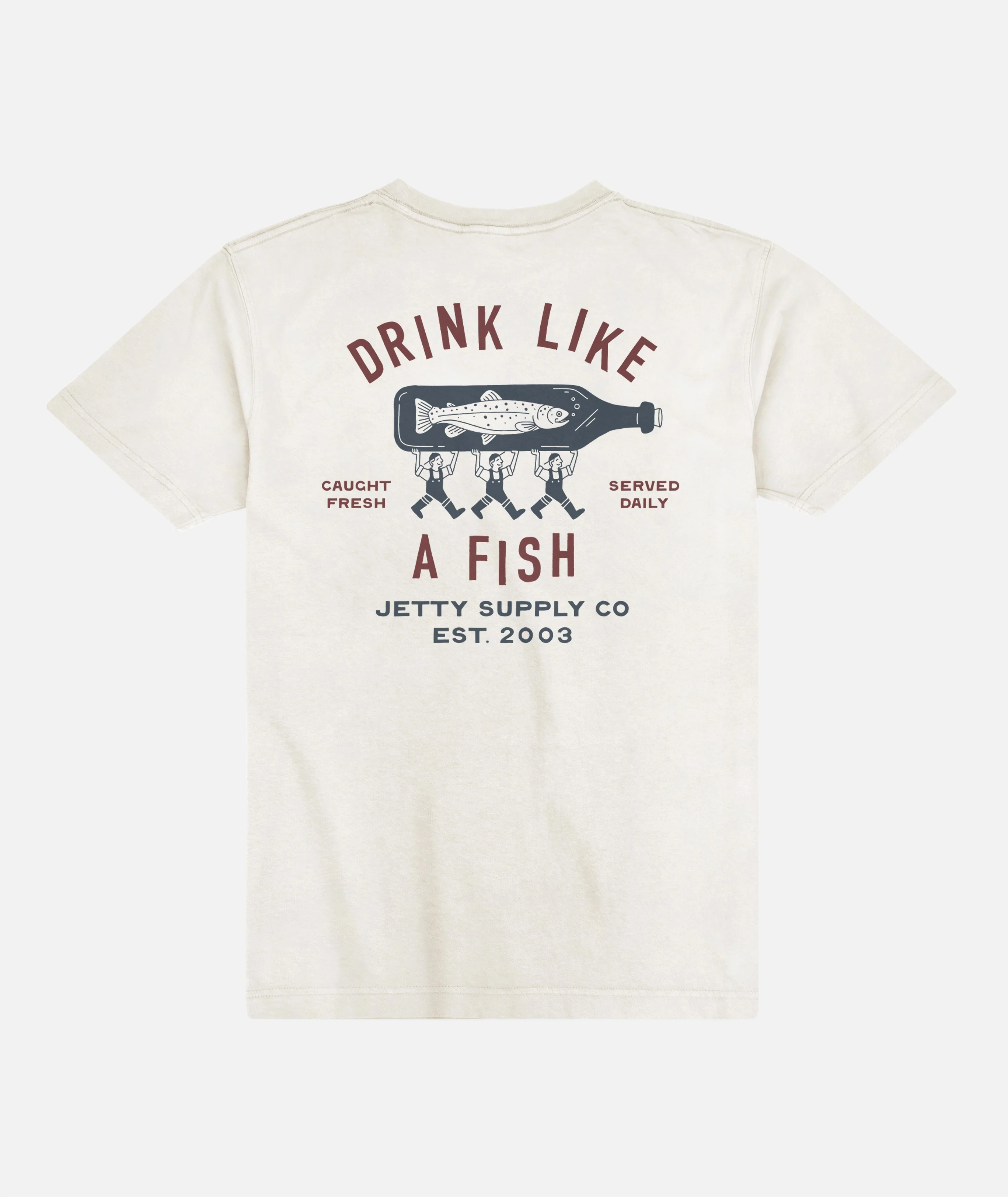 Bottle Service Tee - White