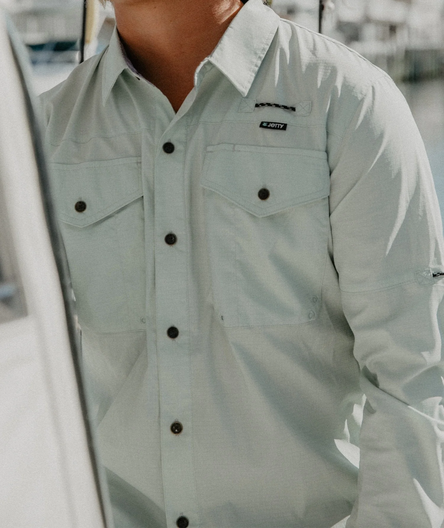Bowline Guide Shirt - Mint - Image 3