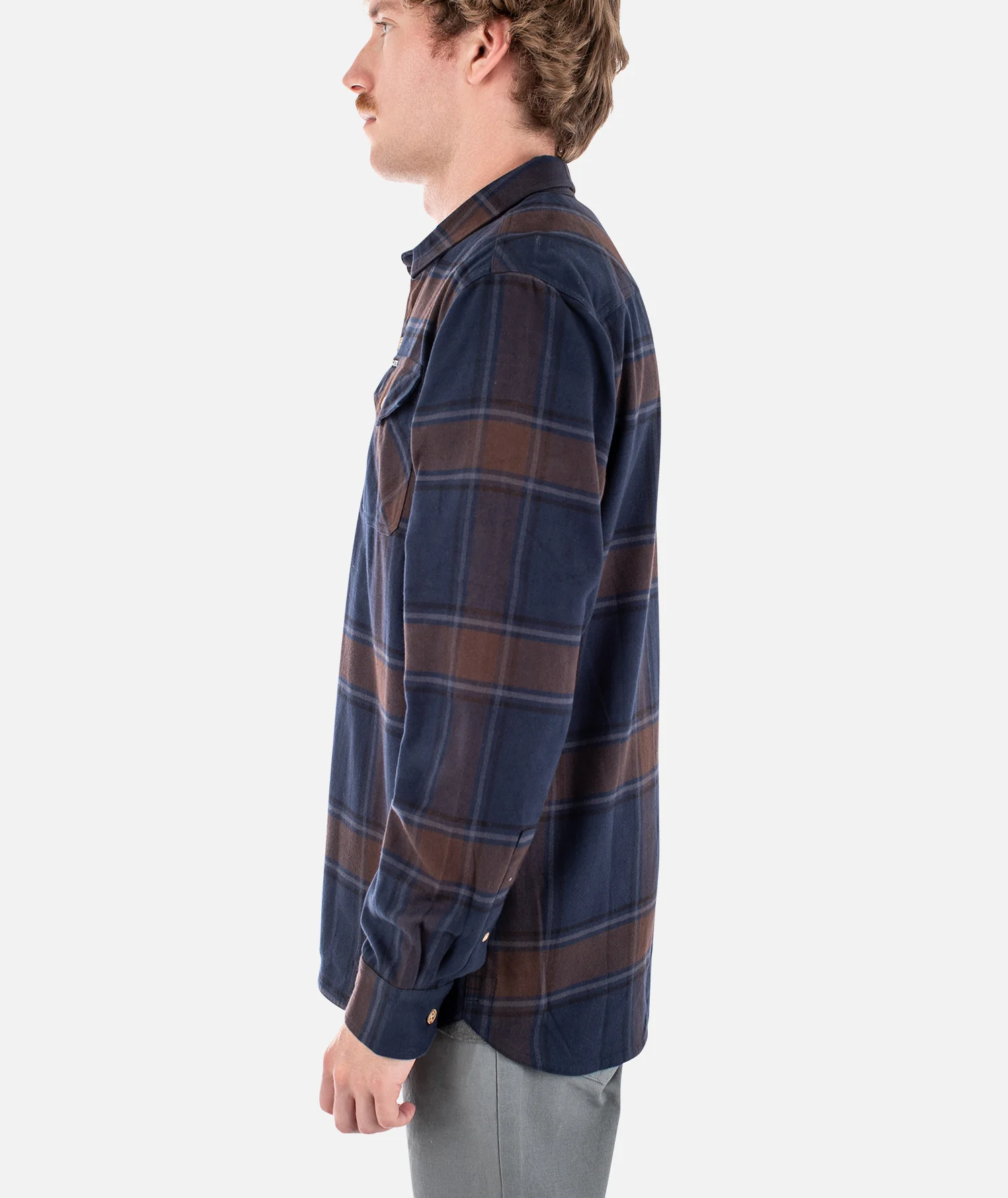 Breaker Flannel - Graphite - Image 3