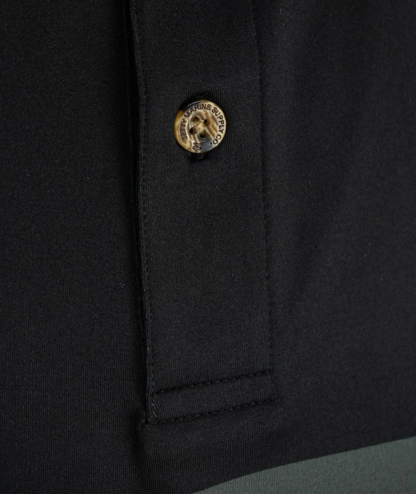 Bunker Polo Shirt - Black - Image 2