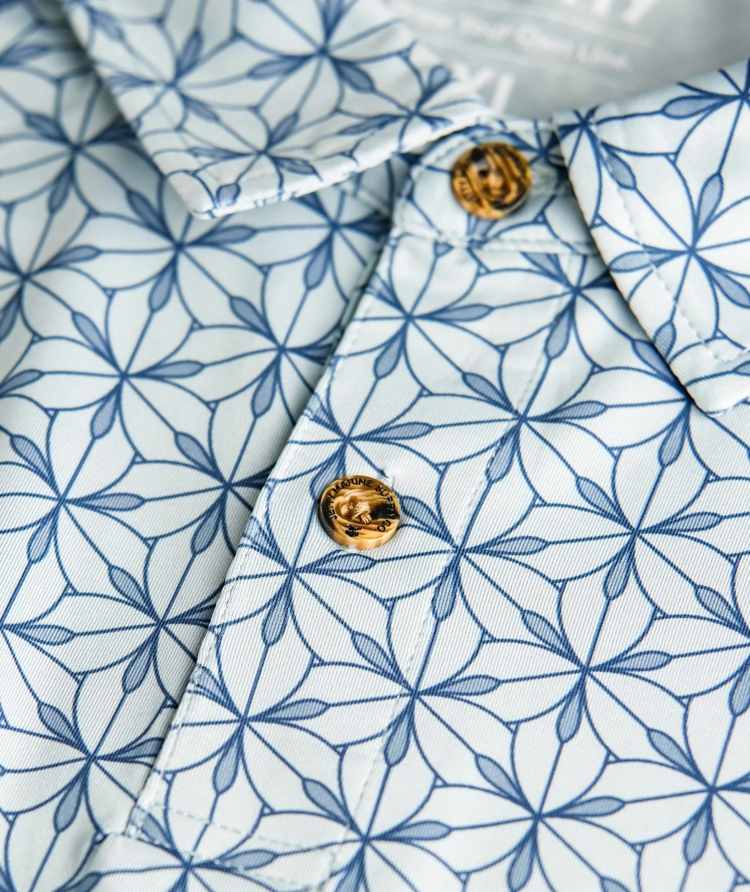 Bunker Polo Shirt - Light Blue - Image 3