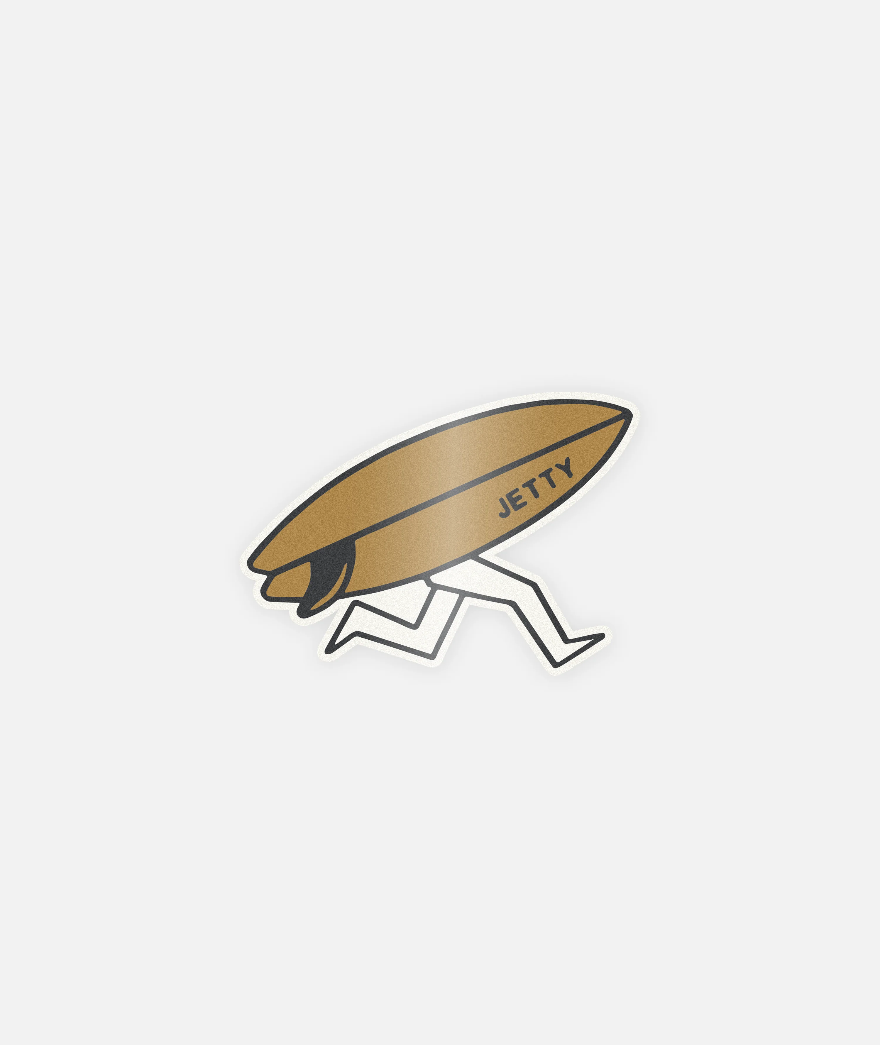 Chaser Sticker - Mustard