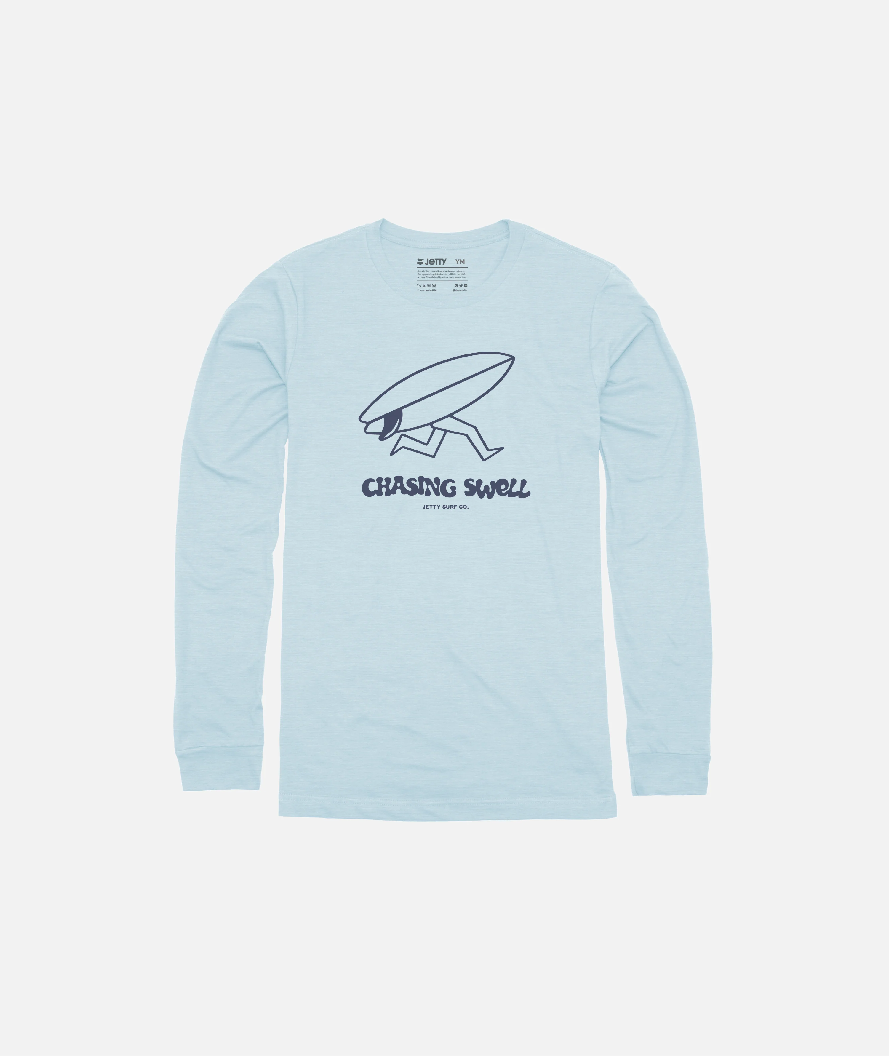 Tot Chaser UV LS Shirt - Artic Blue