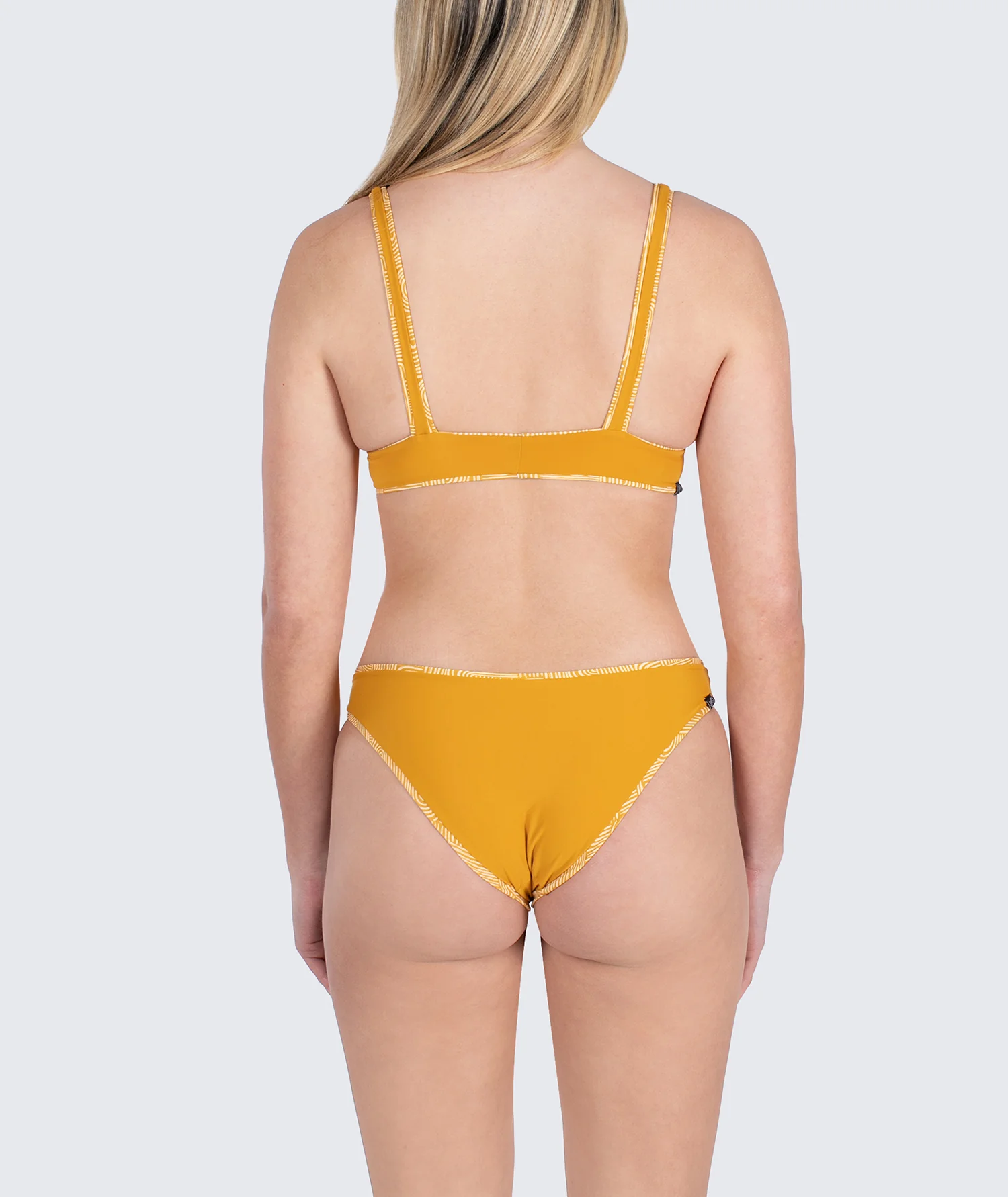 Claire Swim Top - Yellow - Image 2