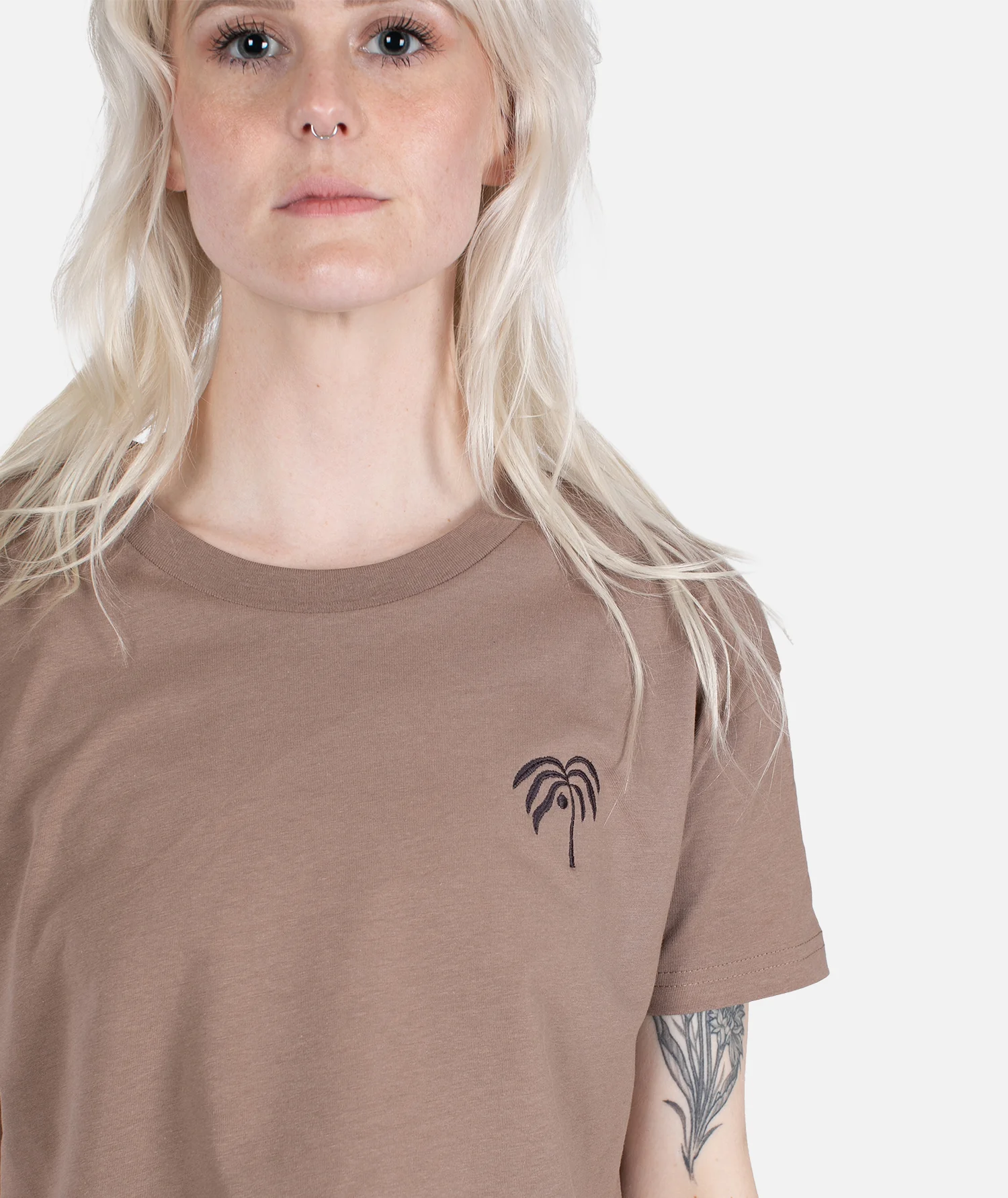 Coco SS Tee - Brown - Image 6