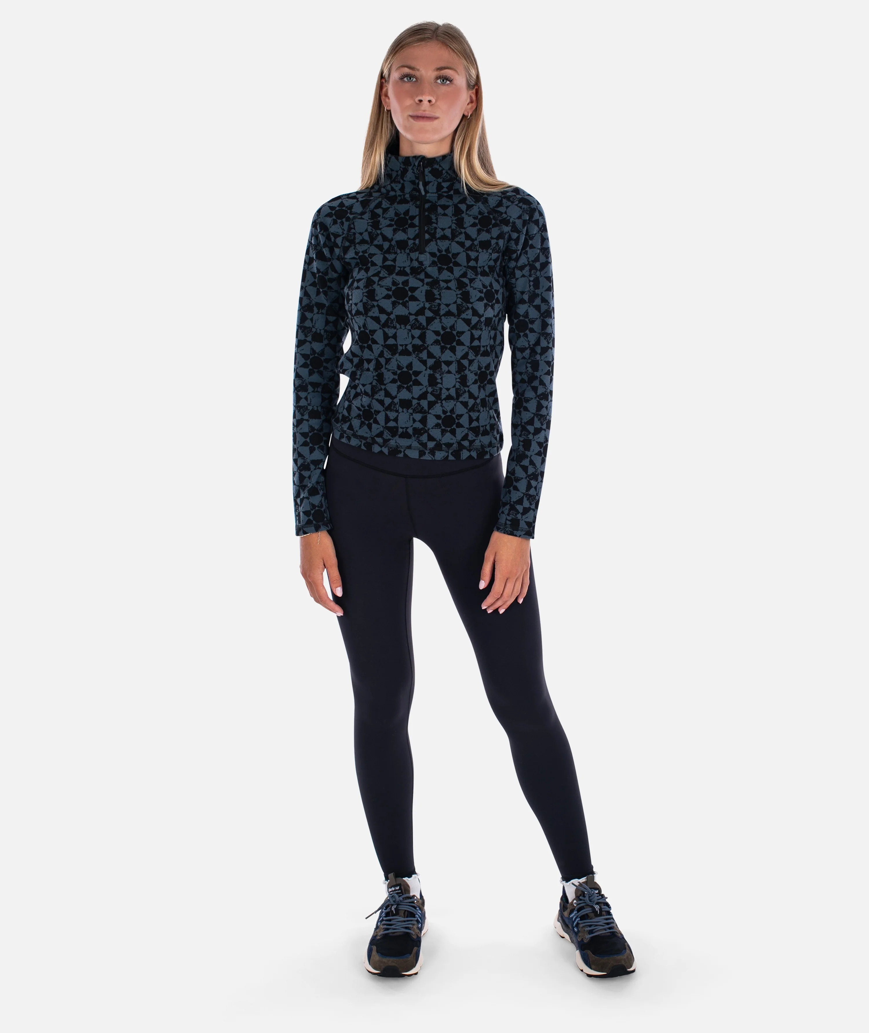 Cranford Quarter Zip - Black - Image 4