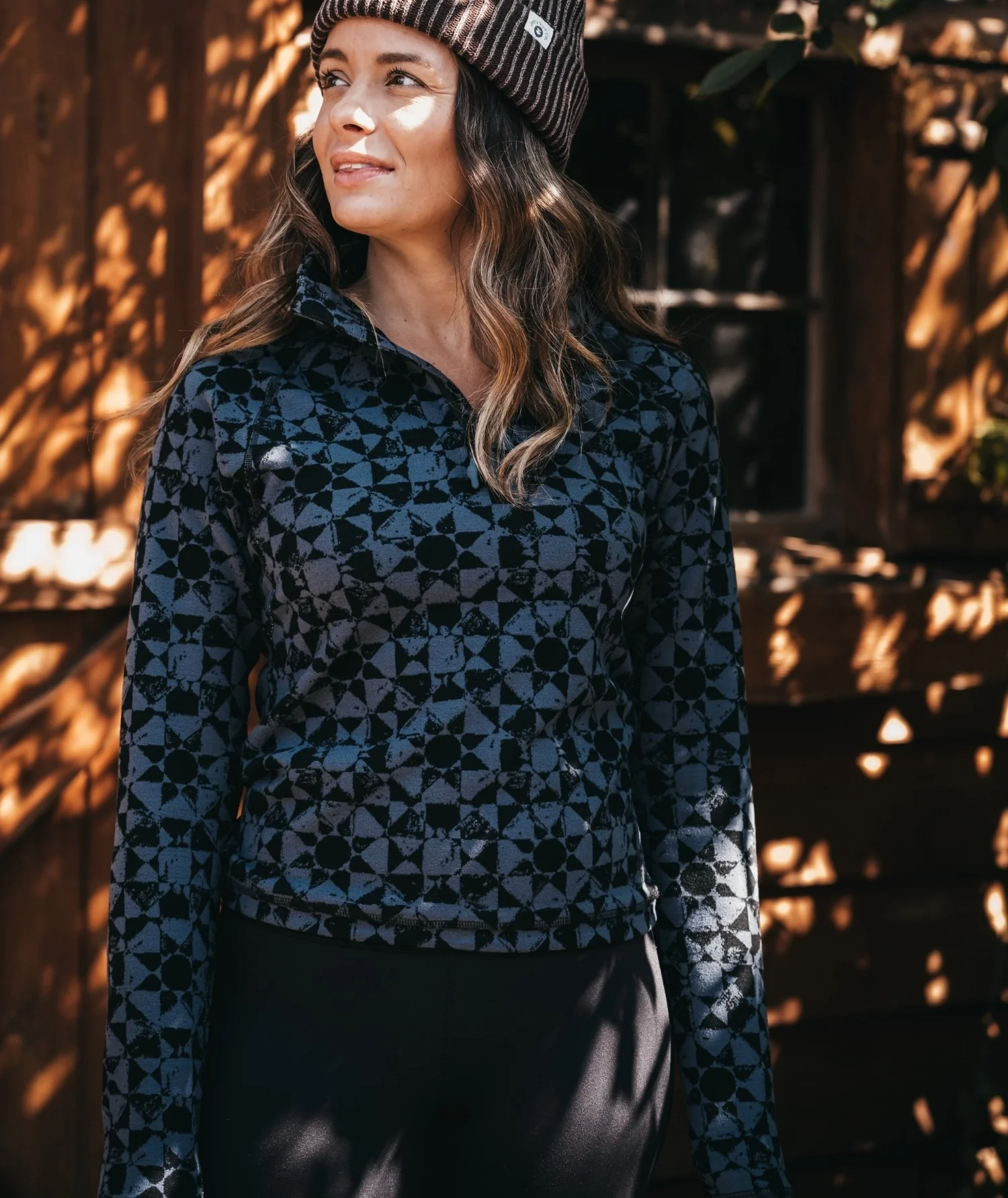 Cranford Quarter Zip - Black - Image 6