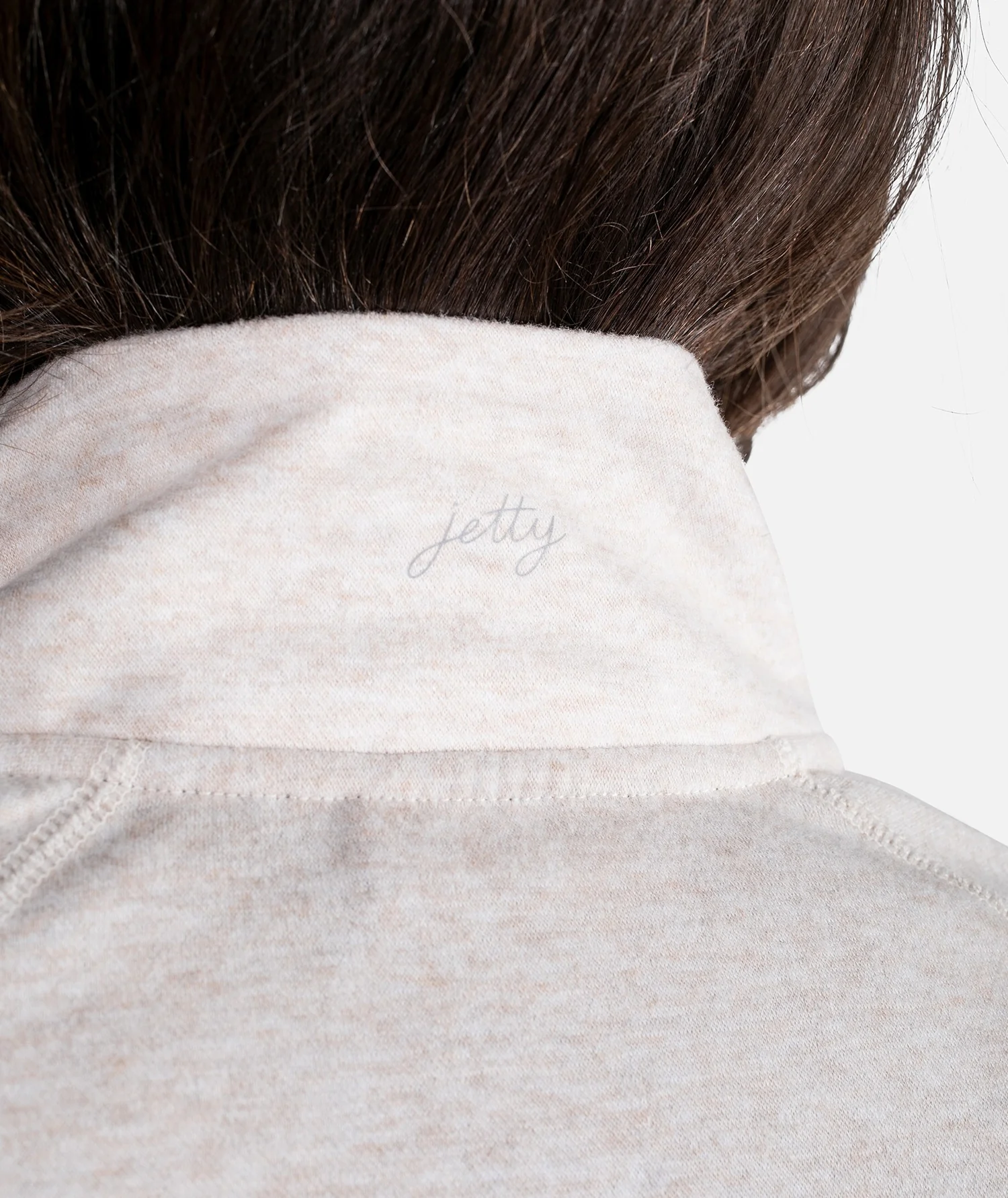 Cranford Quarter Zip - Pumice - Image 5
