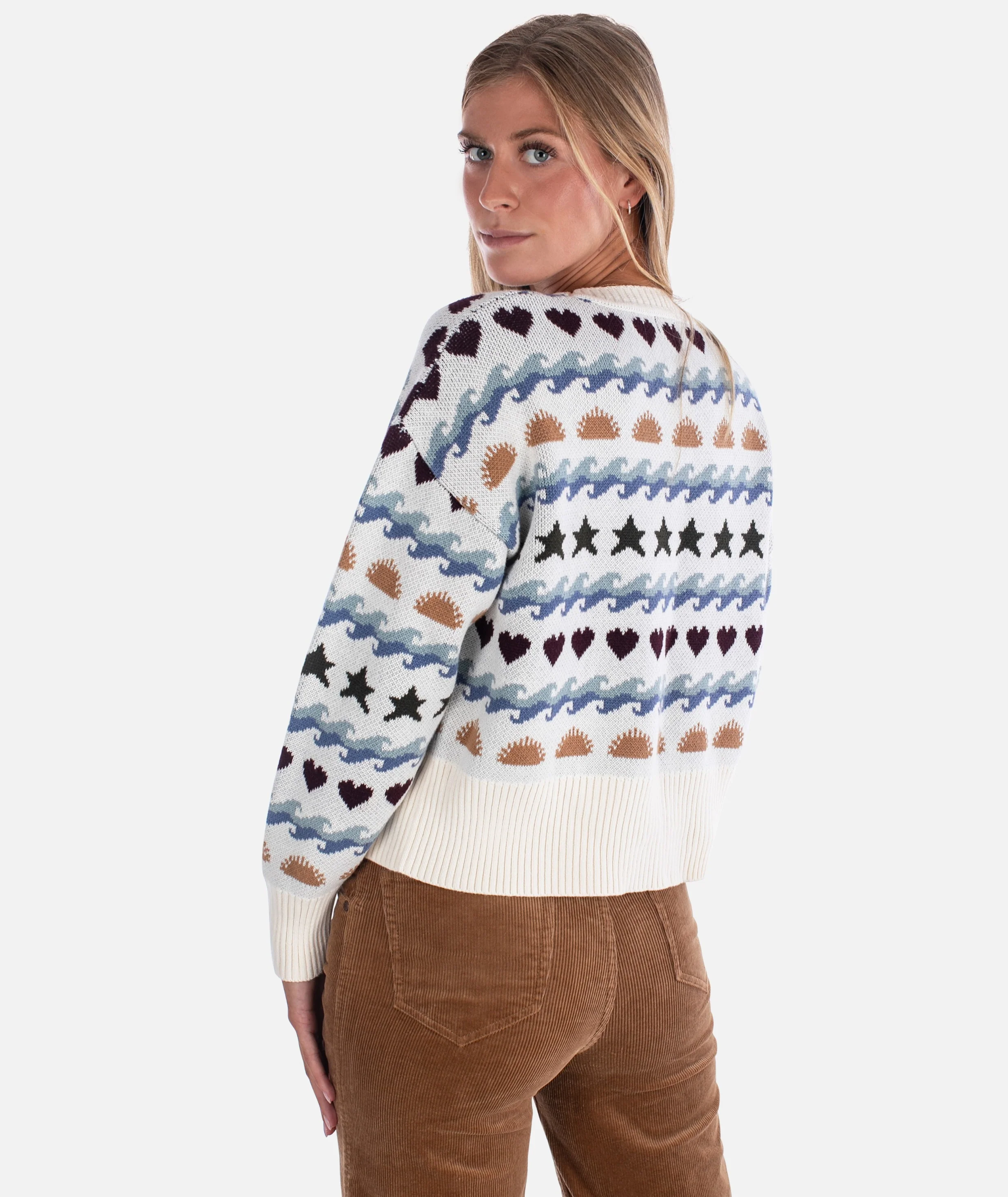Crescent Sweater - Ivory - Image 4