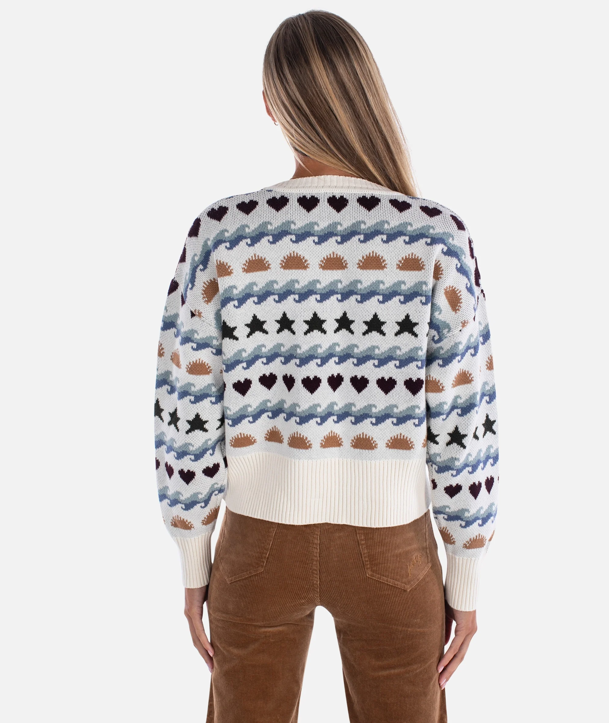 Crescent Sweater - Ivory - Image 5