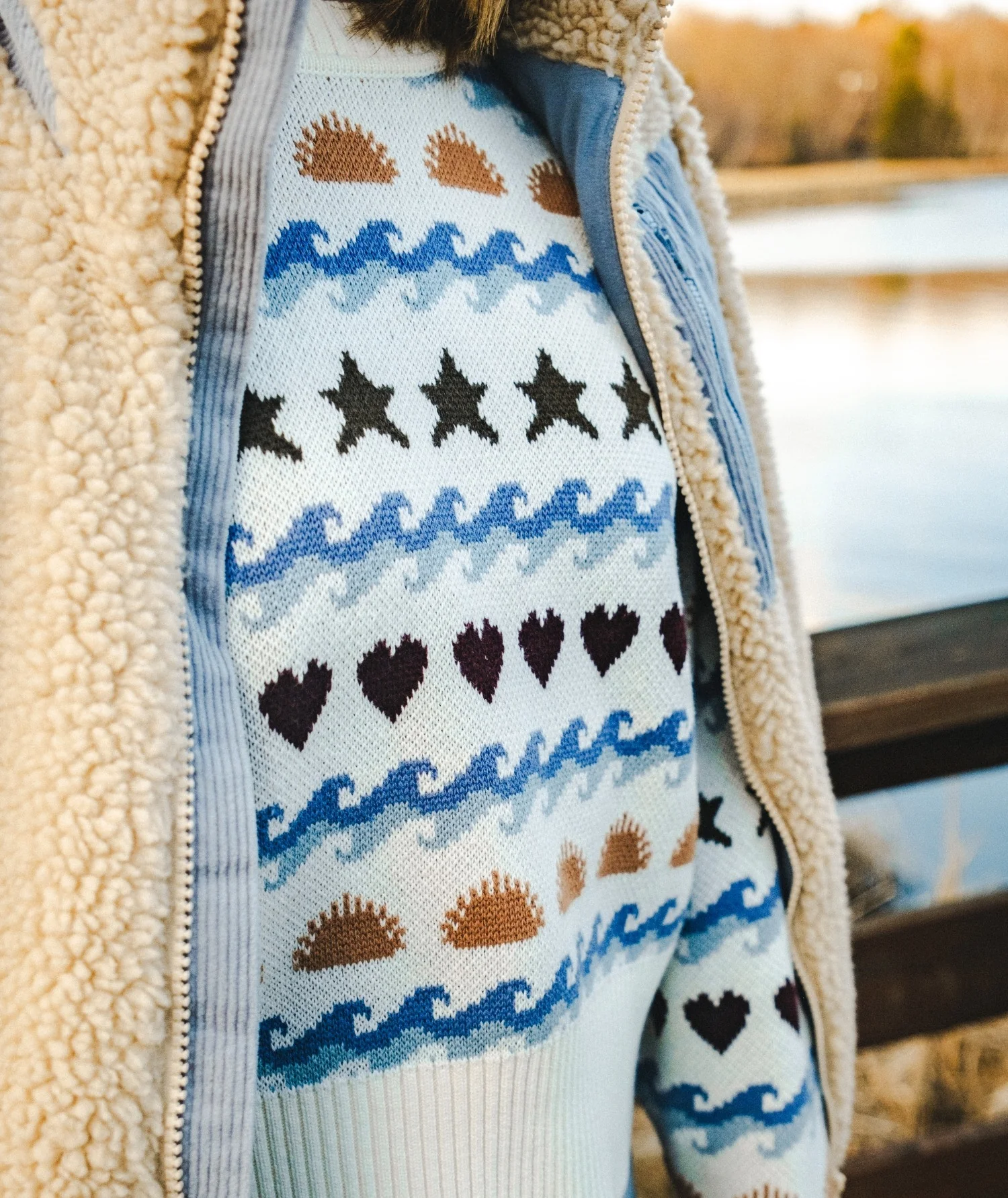 Crescent Sweater - Ivory - Image 6