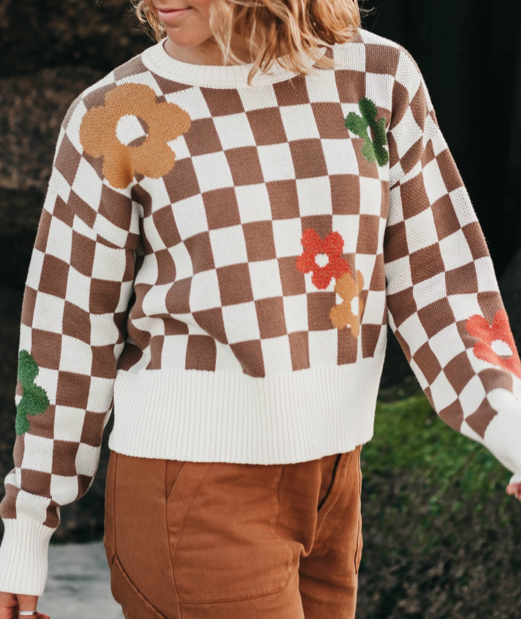 Crescent Sweater - Tan - Image 4