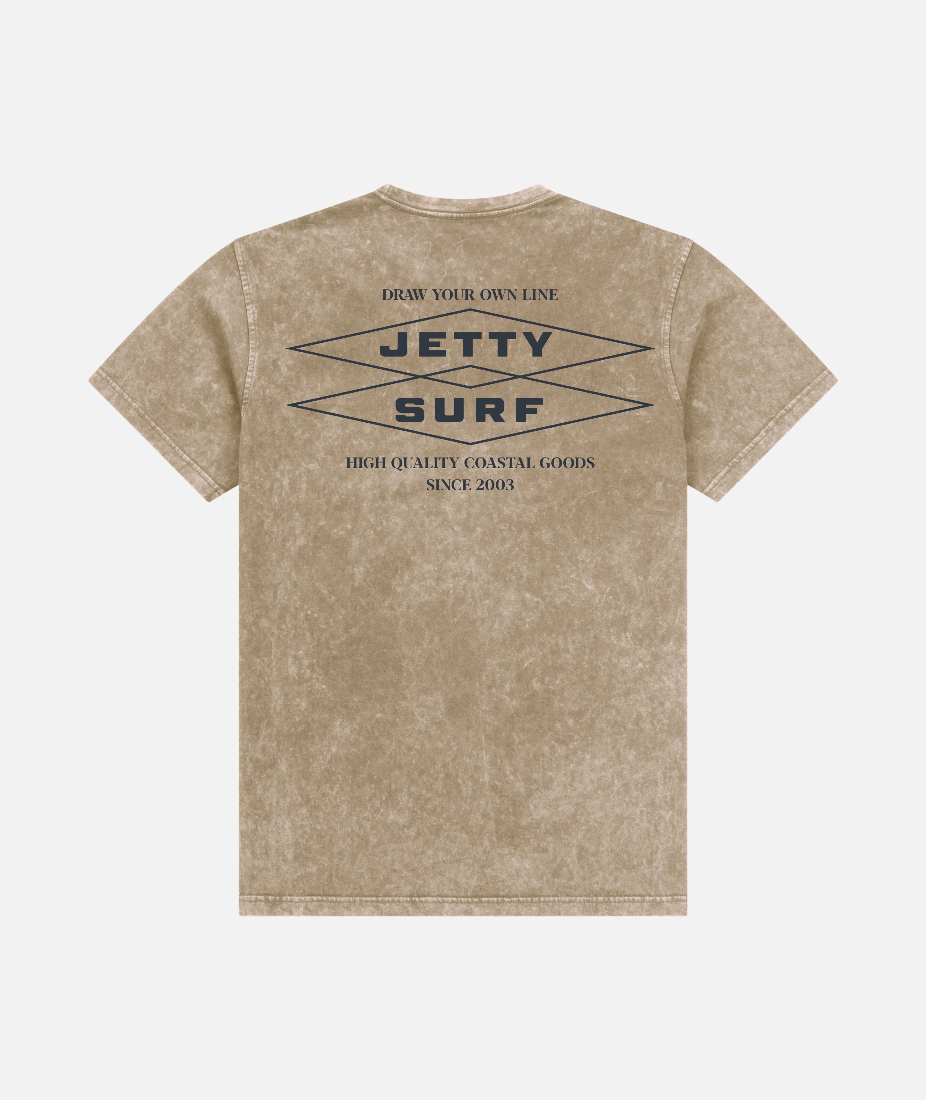 Cubic Acid Tee - Blush