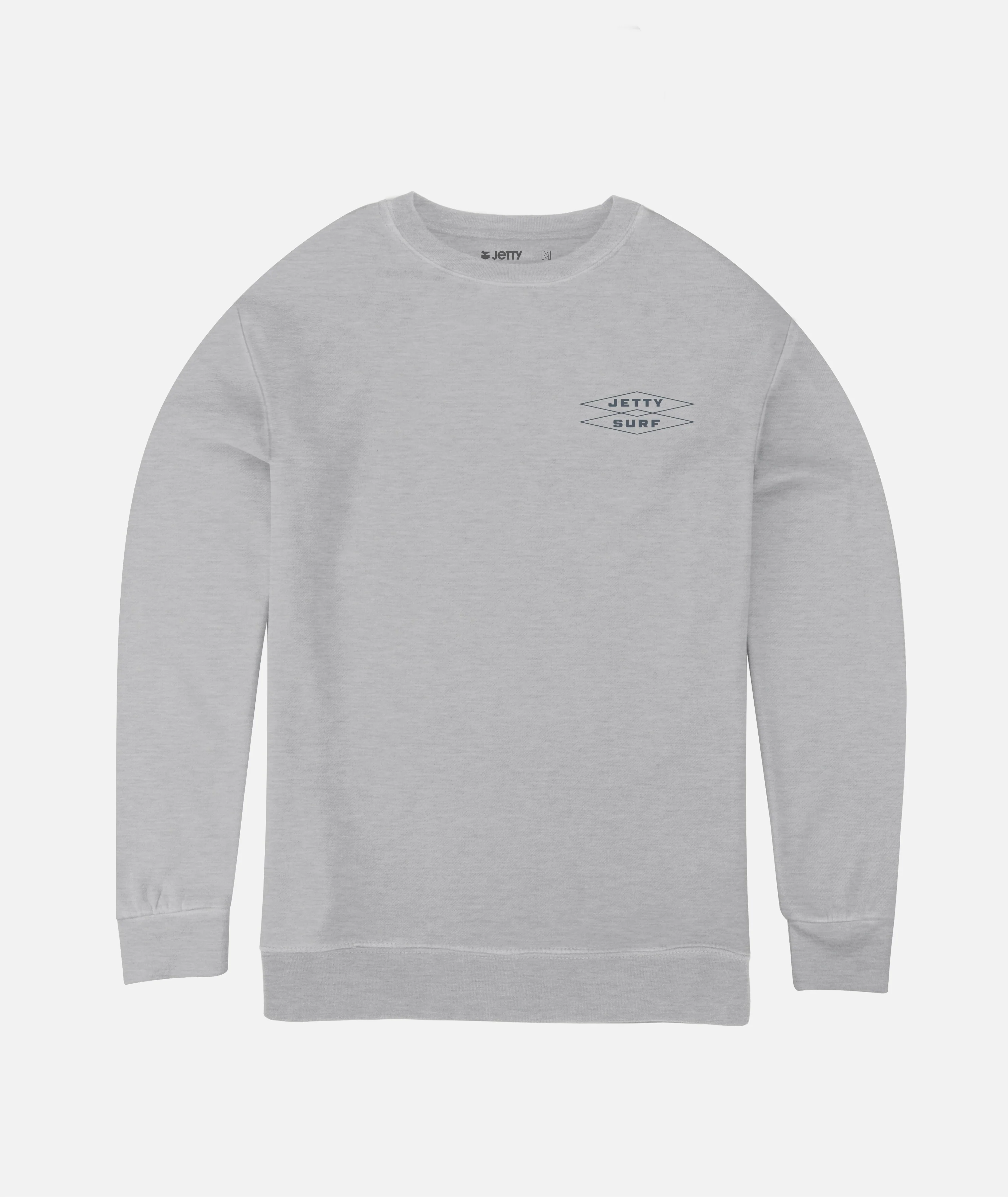 Cubic Crewneck - Heather Grey - Image 2