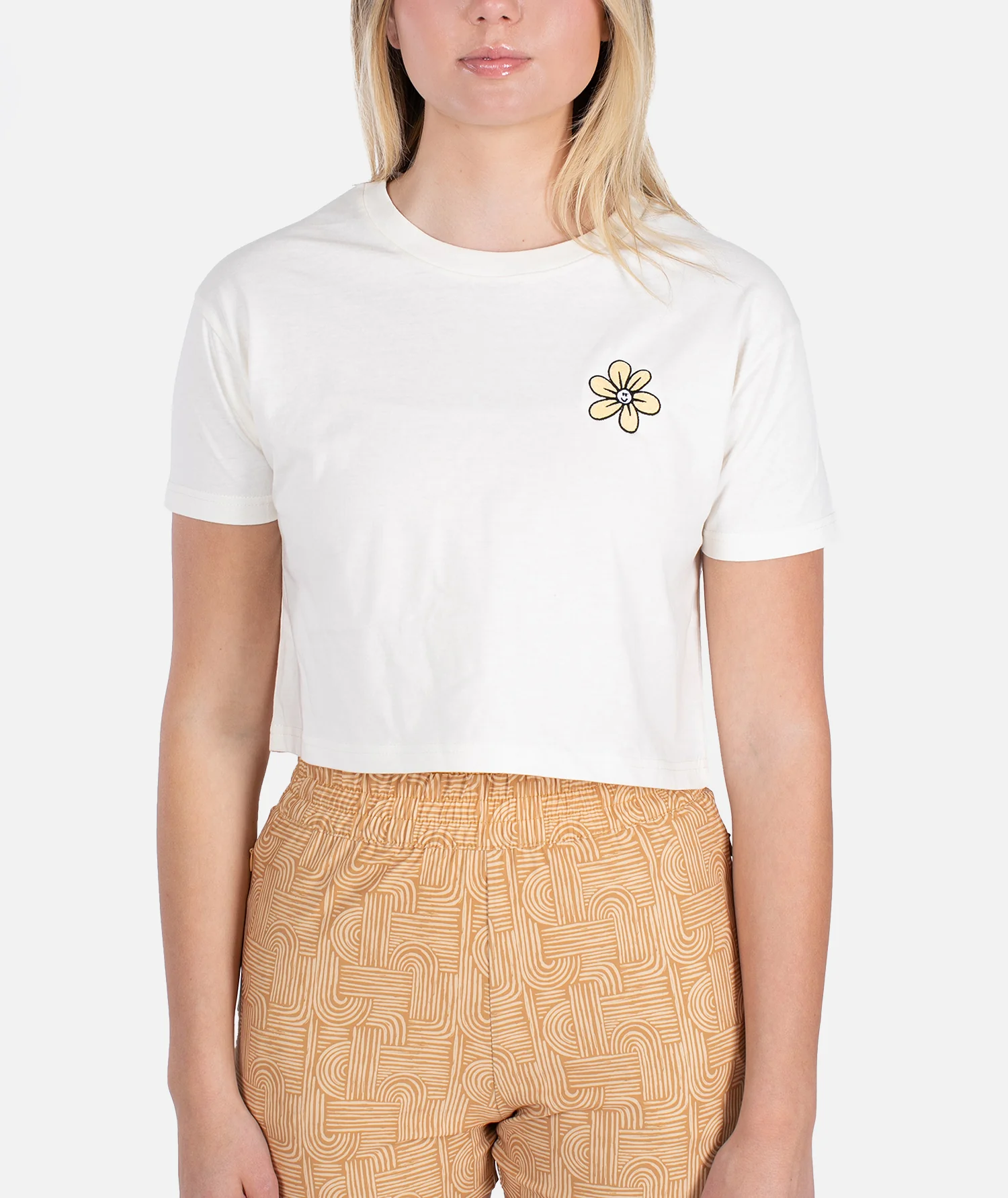 Daisy SS Tee - White - Image 2