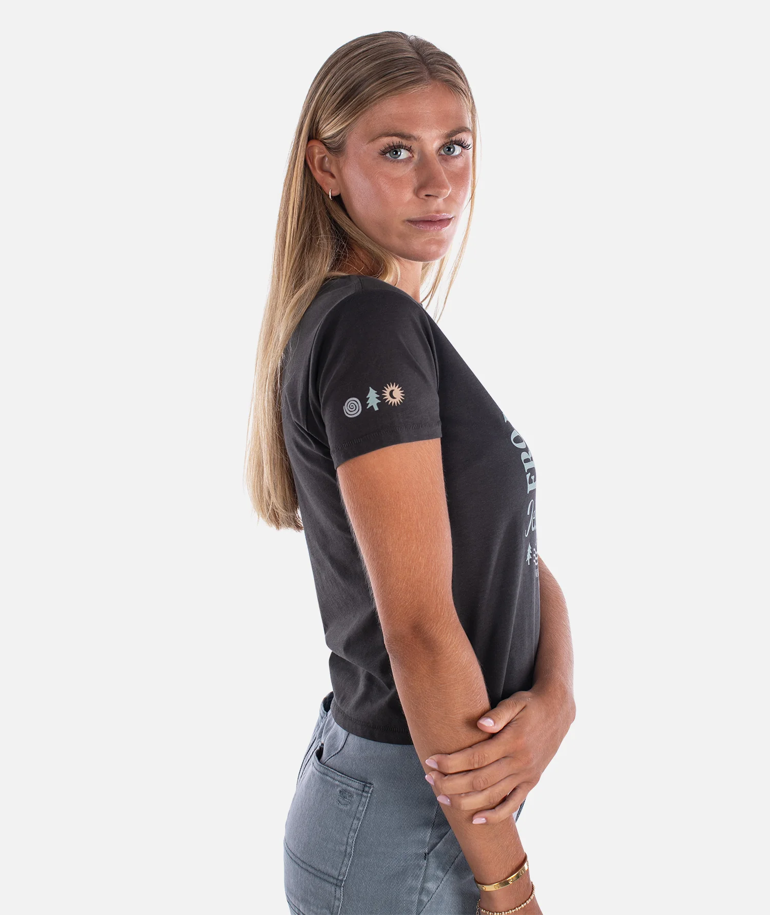 Dawn to Dusk Tee - Black - Image 2