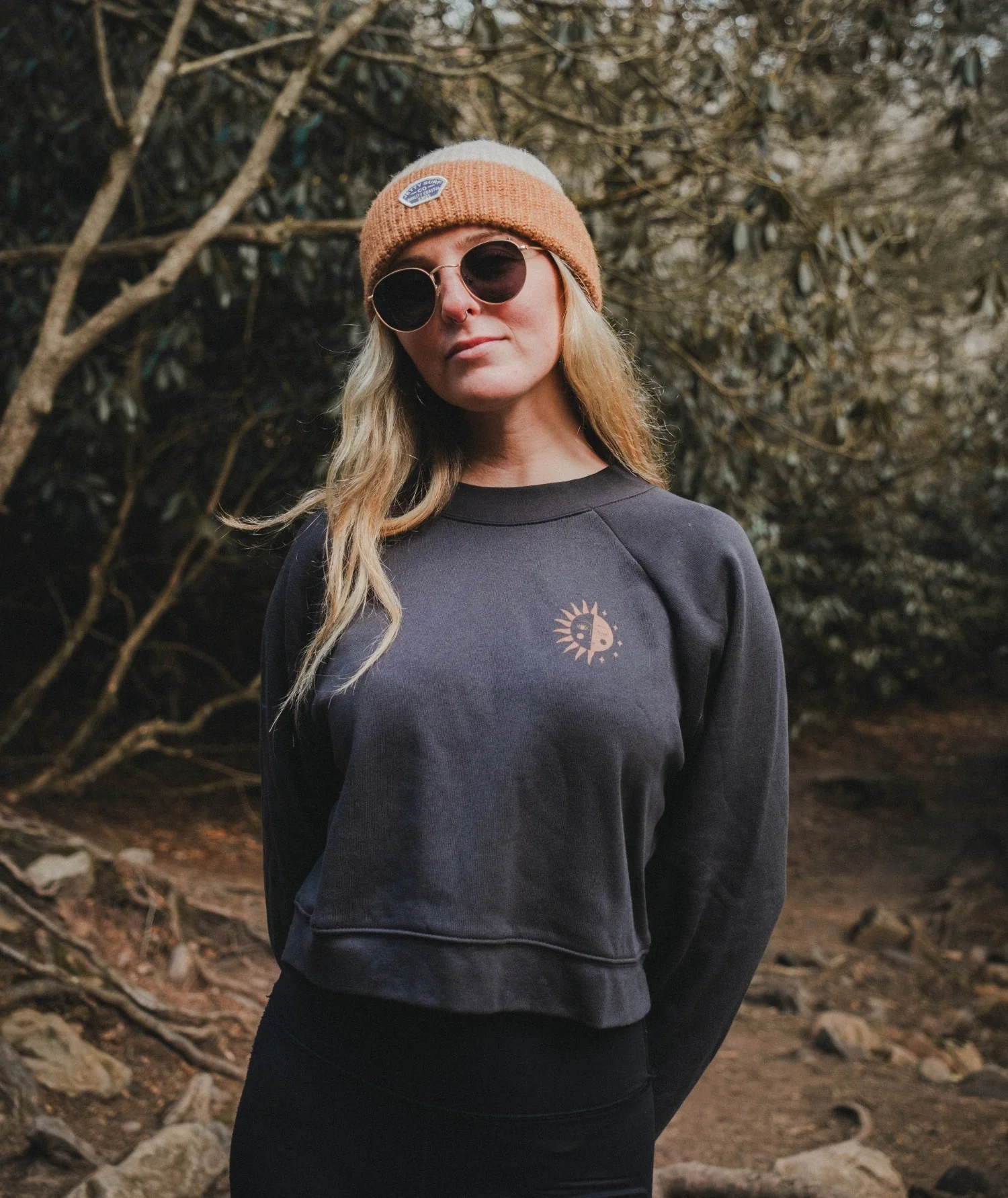 Dawn to Dust Crewneck - Charcoal - Image 2