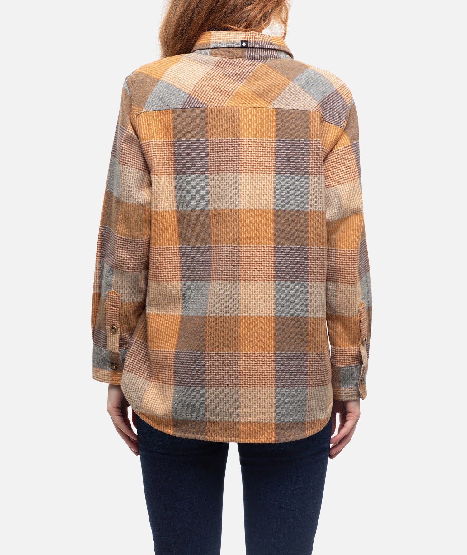 Delray Boyfriend Flannel - Sunshine - Image 3