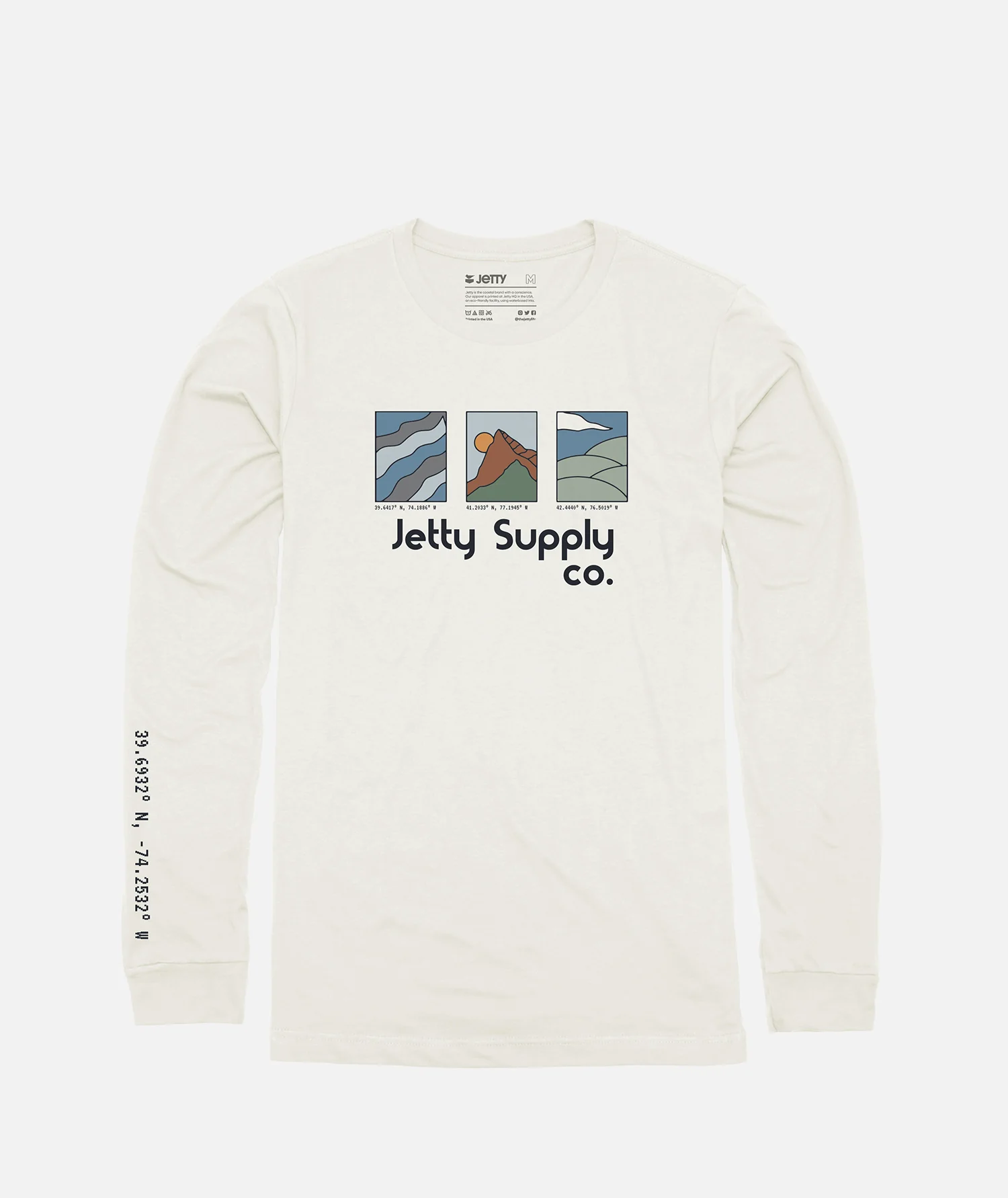 Destinations Long Sleeve - White - Image 2