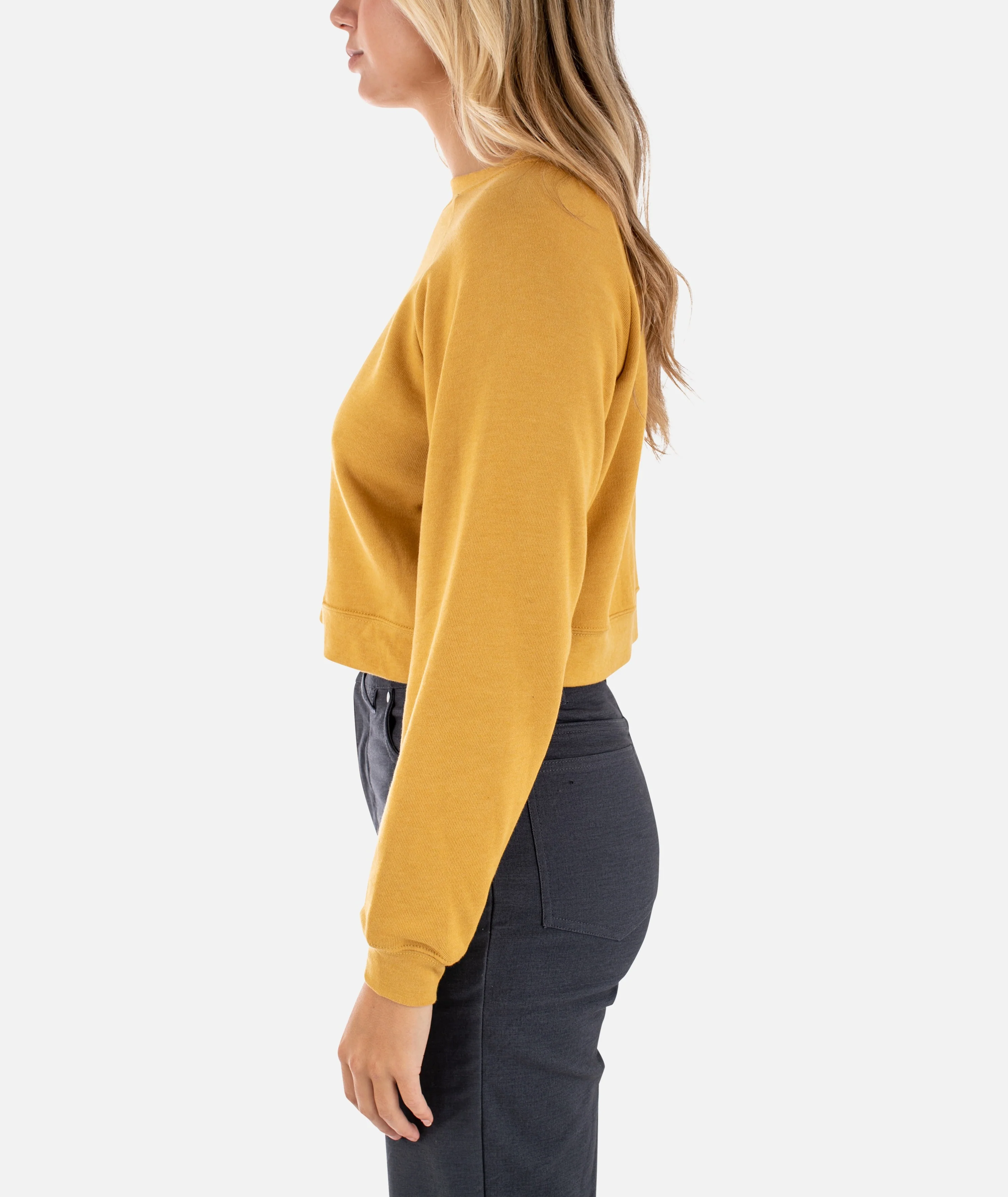 Deuces Crewneck - Mustard - Image 2