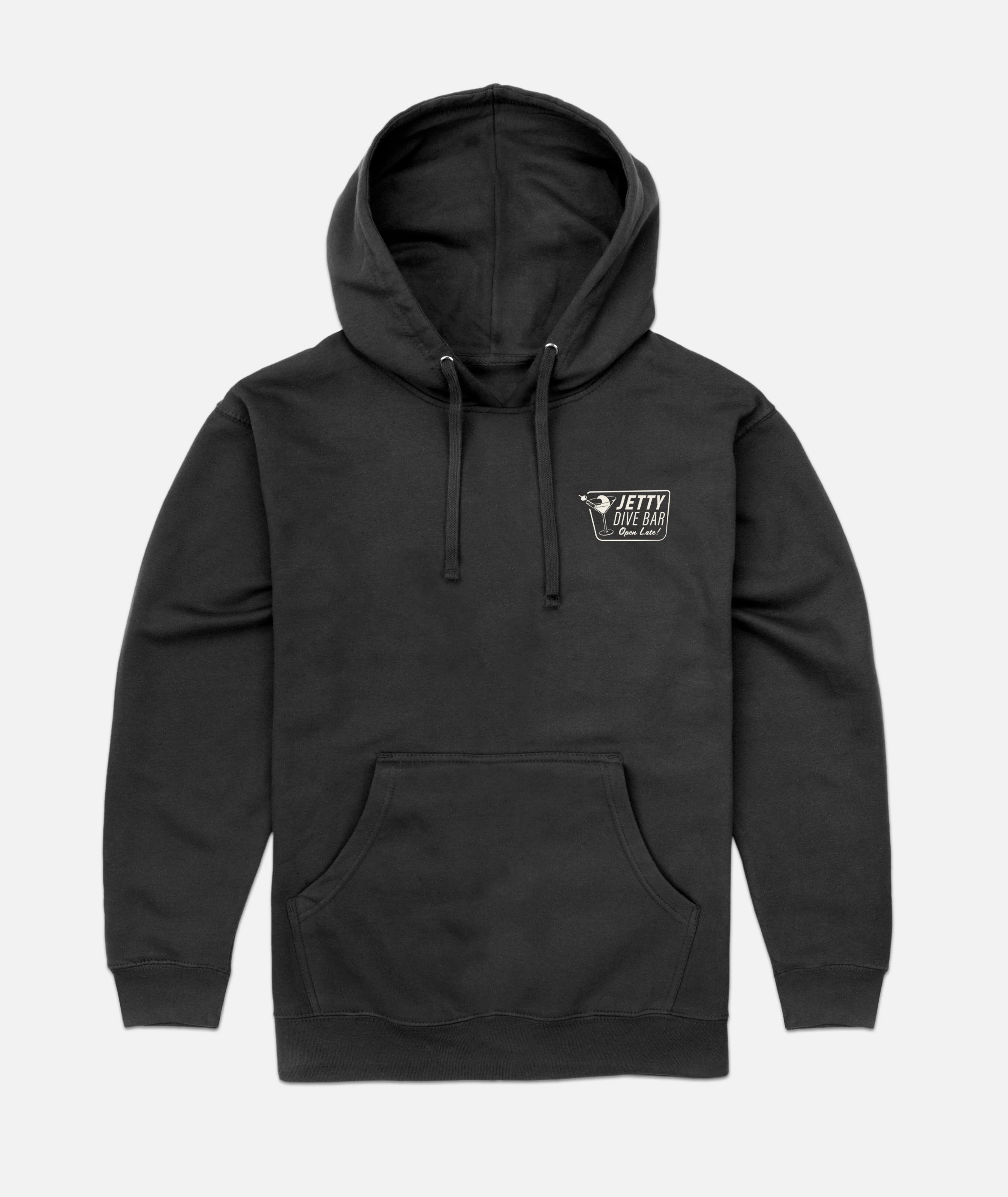 Dive Bar Hoodie - Charcoal - Image 2