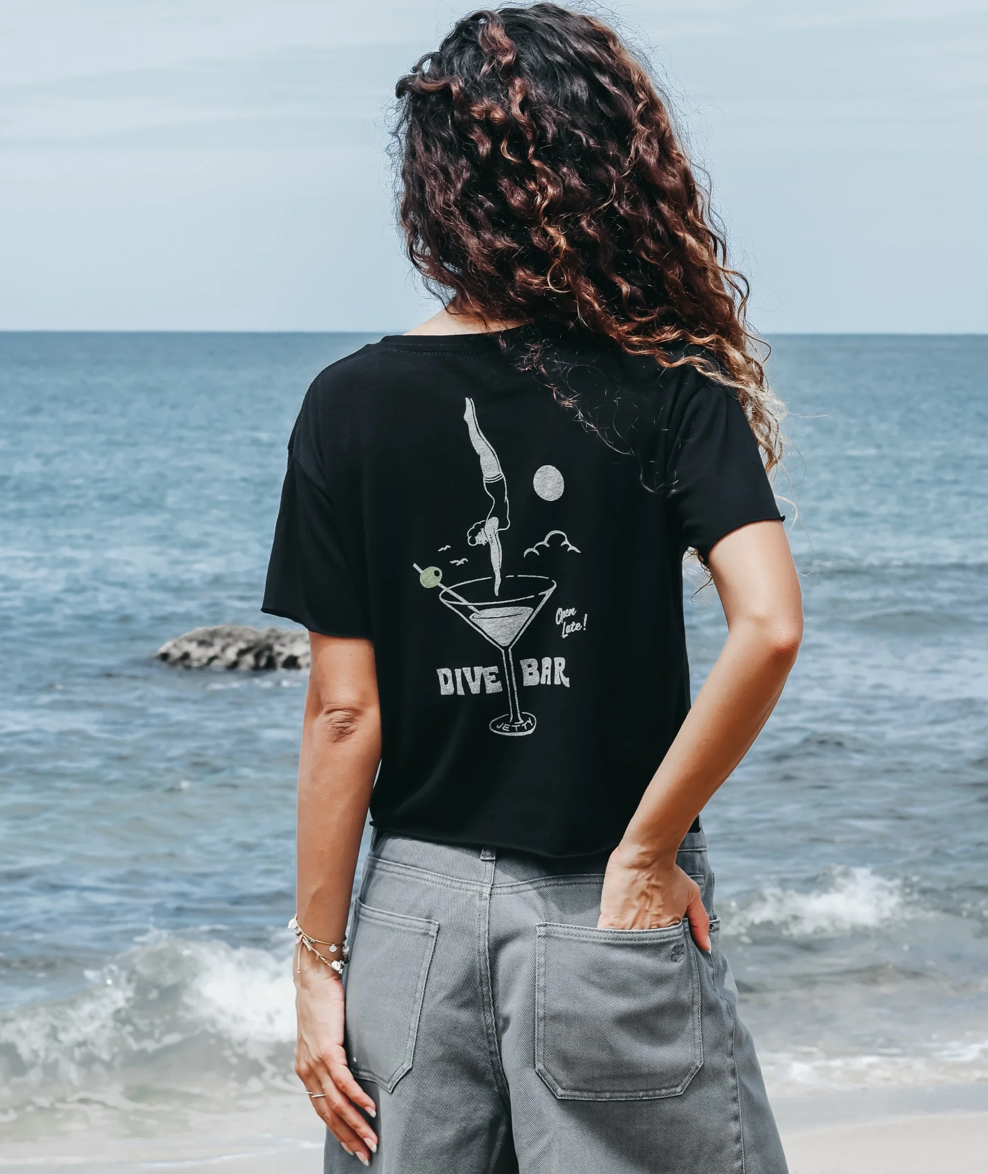 Dive Bar SS Tee - Black - Image 3