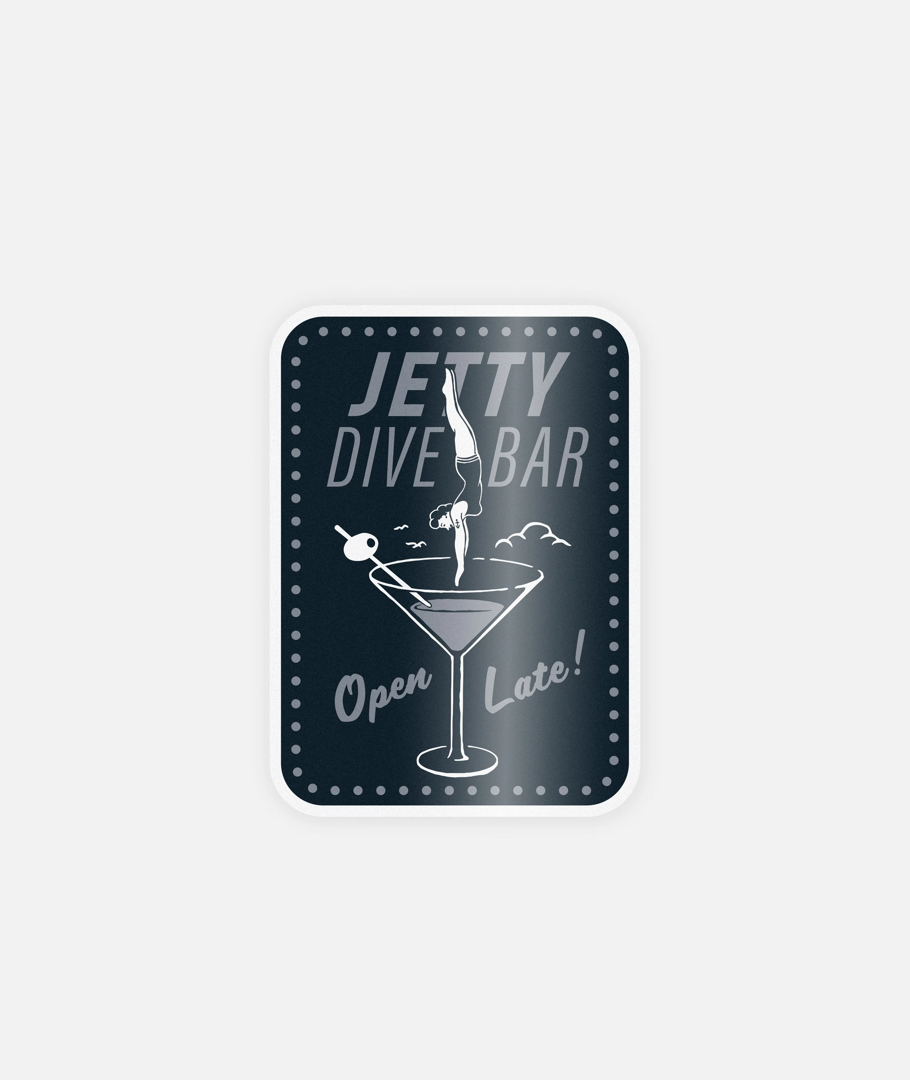 Divebar Sticker - Navy