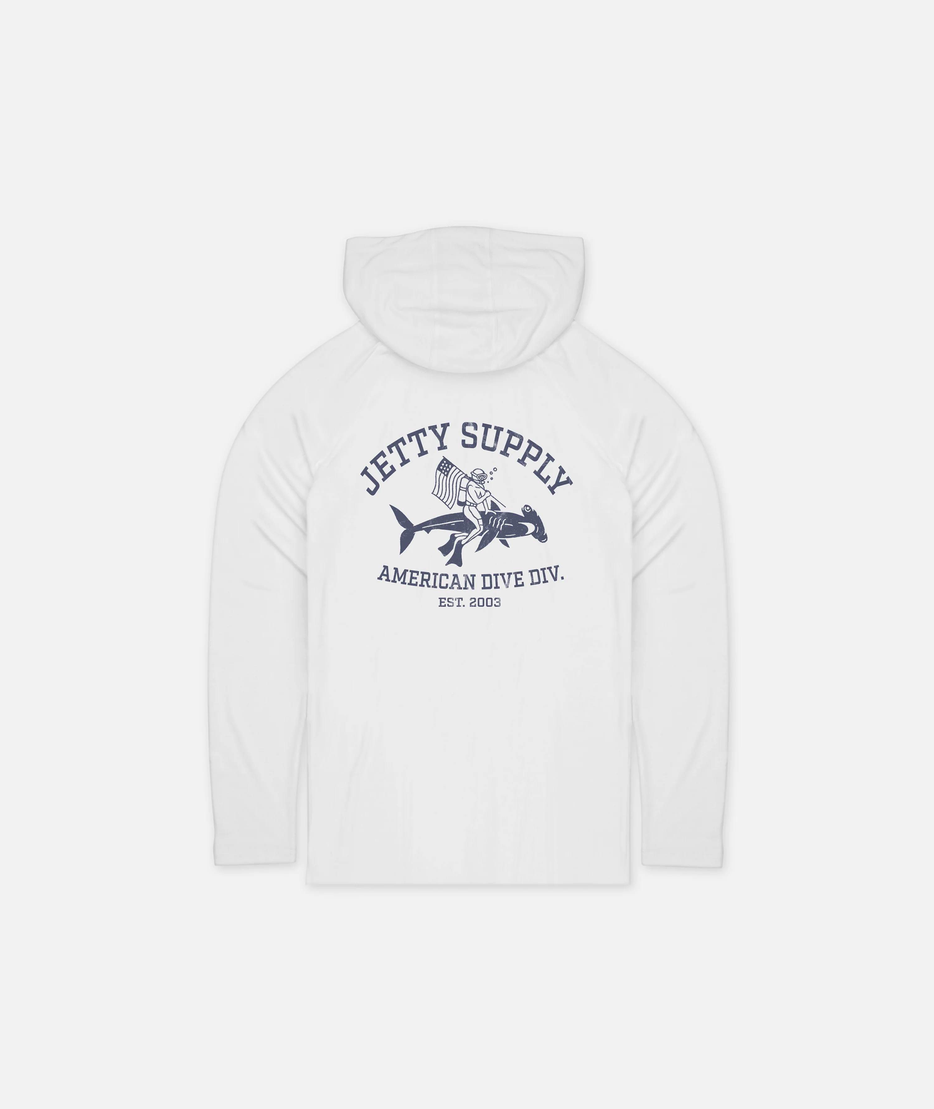 Grom Division UV Hoodie - White