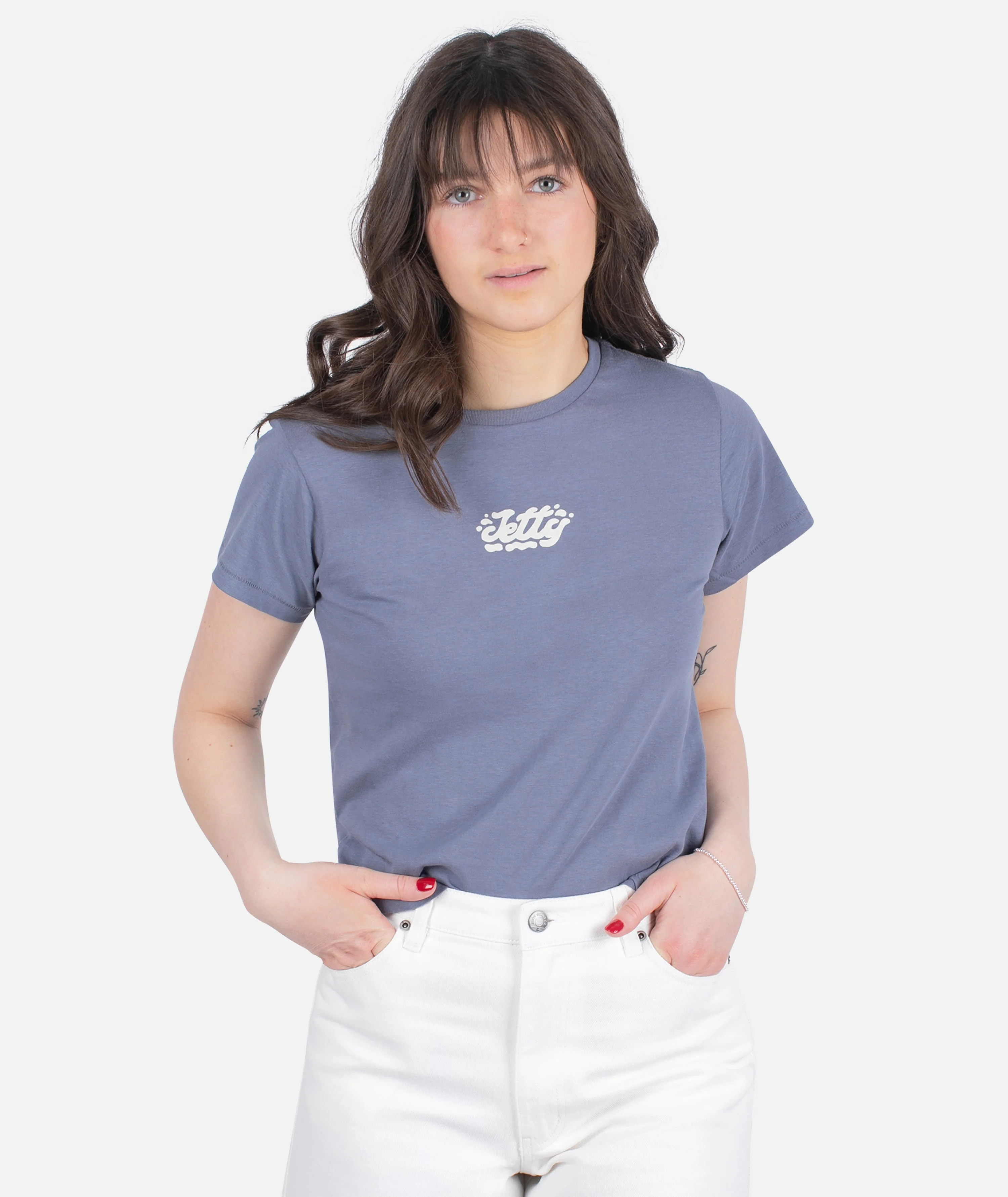 Droplet Tee - Blue - Image 2