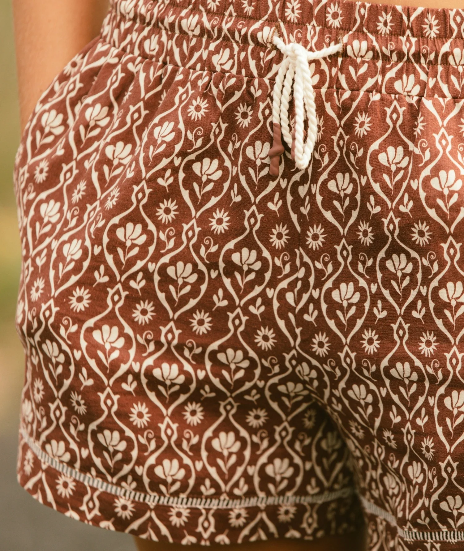 Dune Linen Short - Rust - Image 5