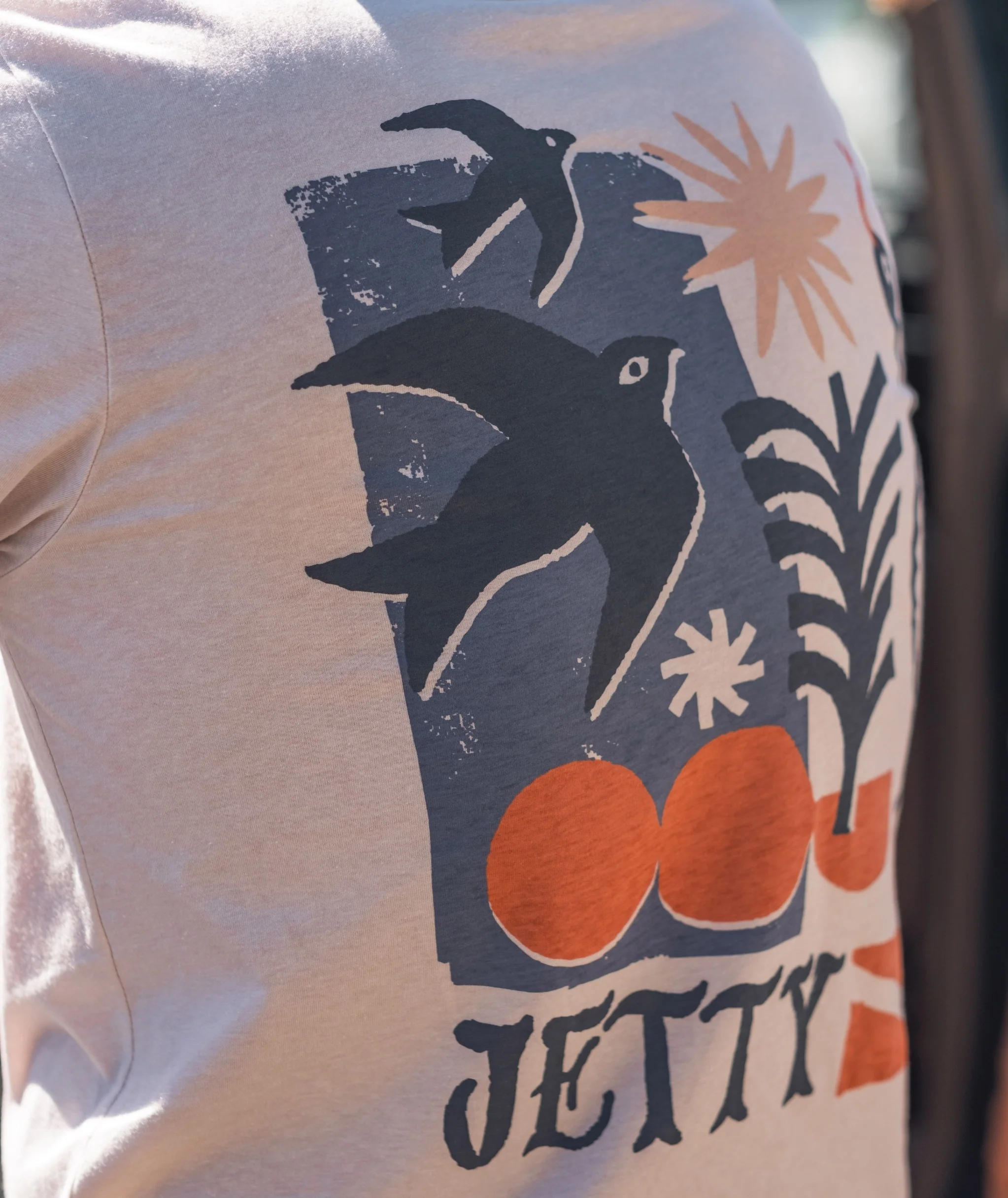 Eastwing Tee - Heather Cement - Image 3