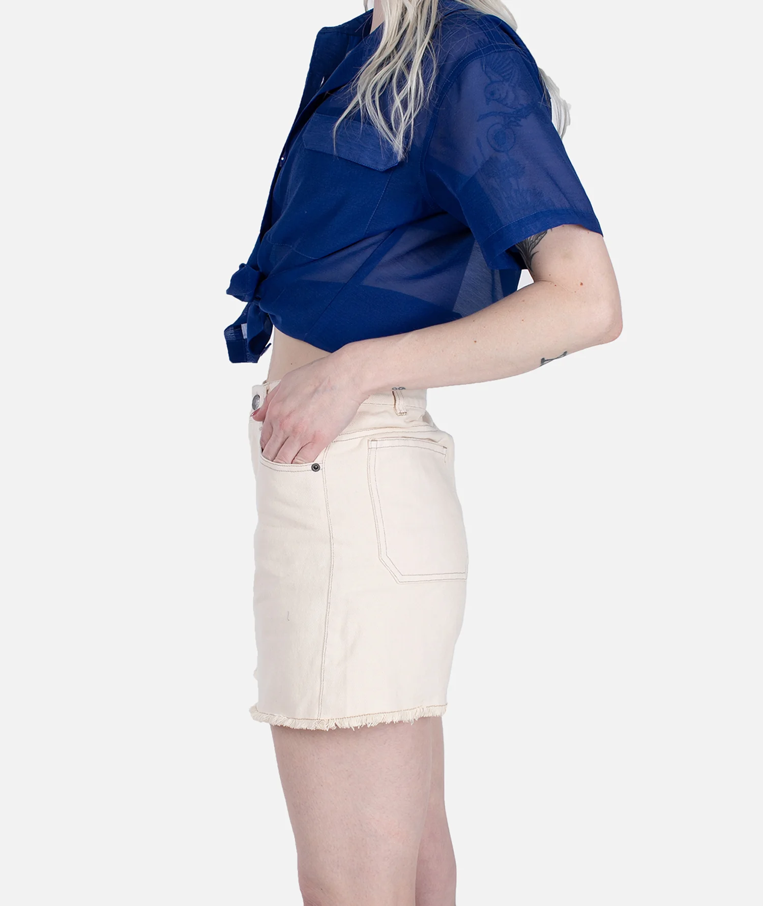 Elle Short - Cream - Image 2