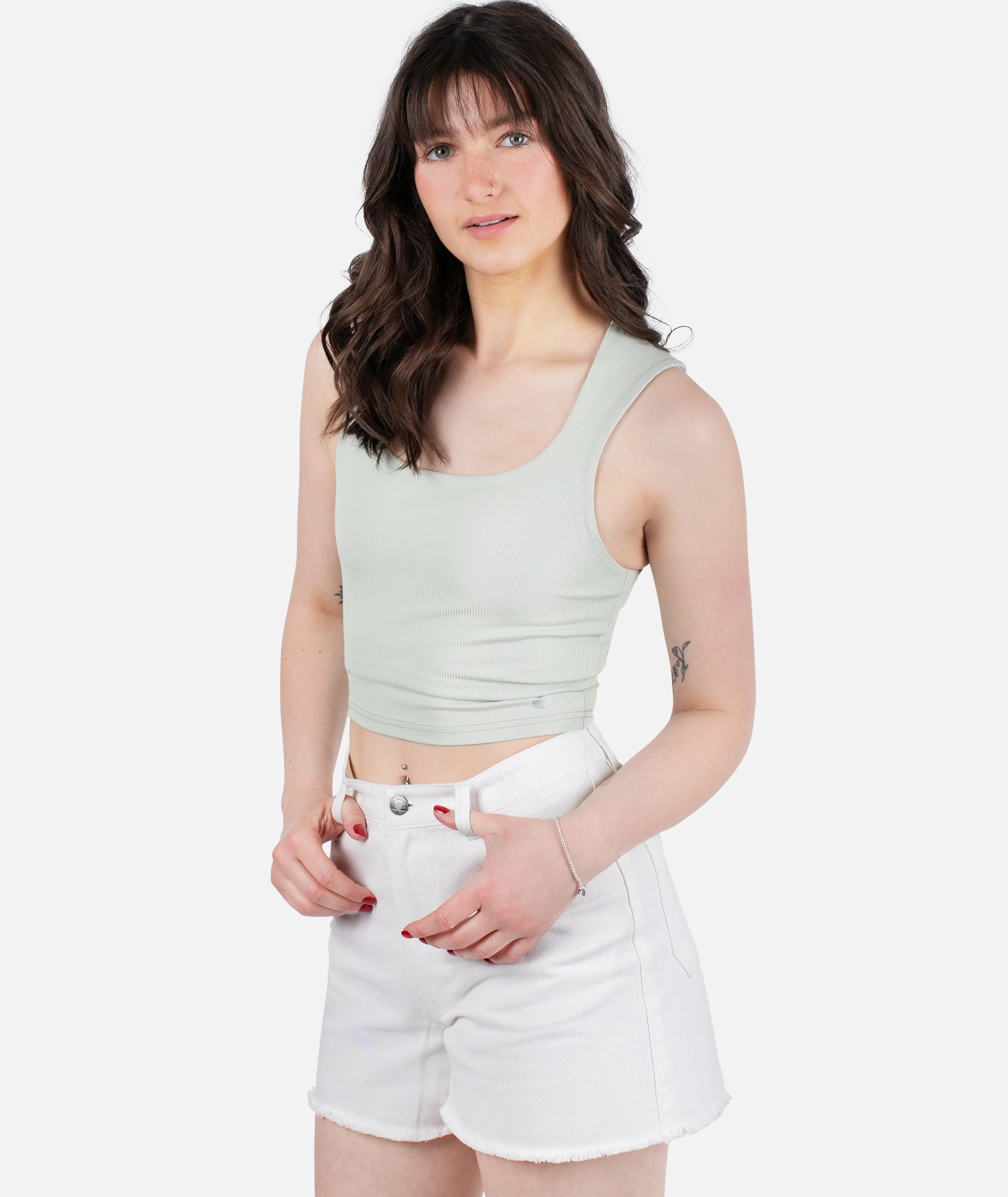 Elle Short - White - Image 3