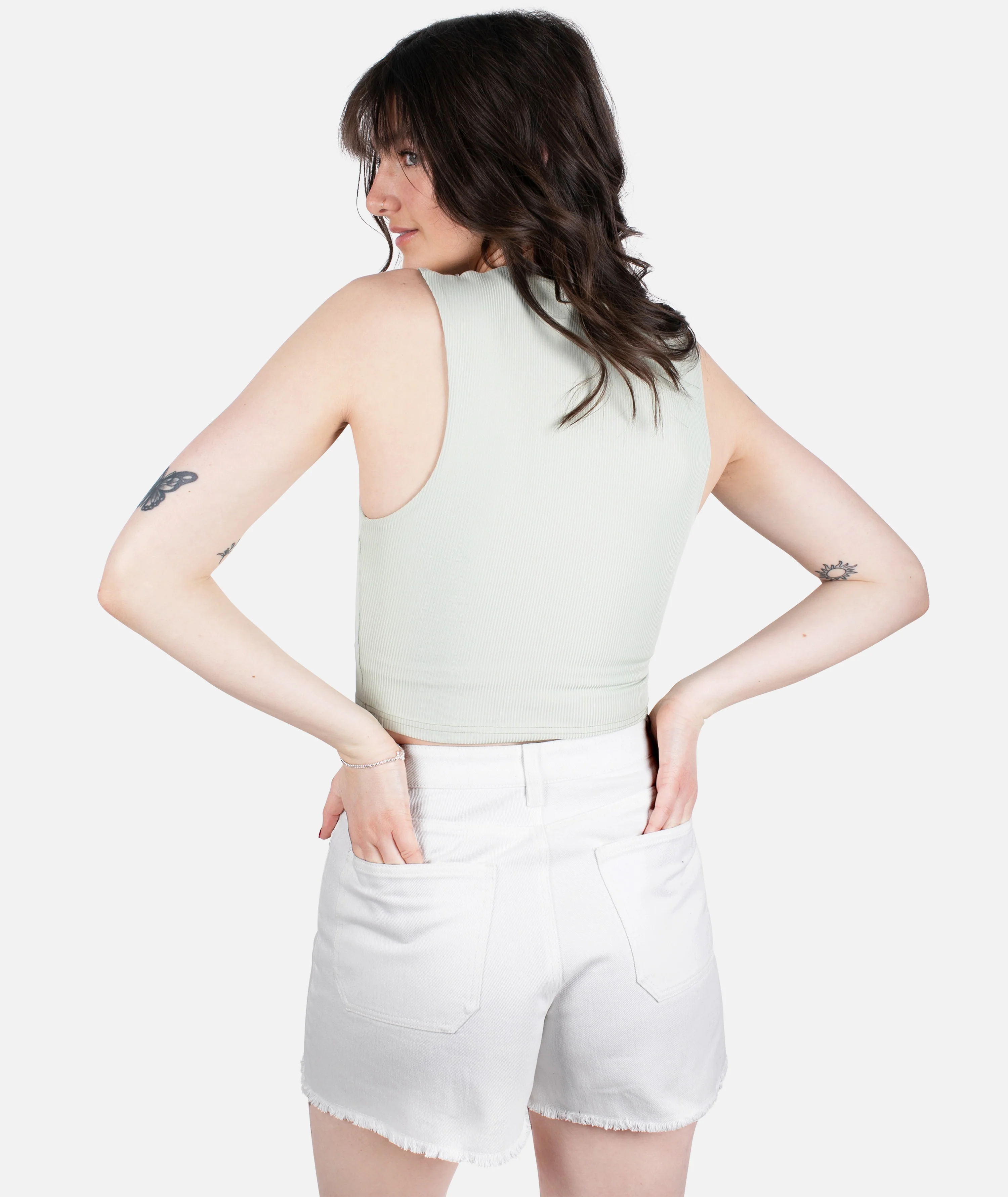 Elle Short - White - Image 4
