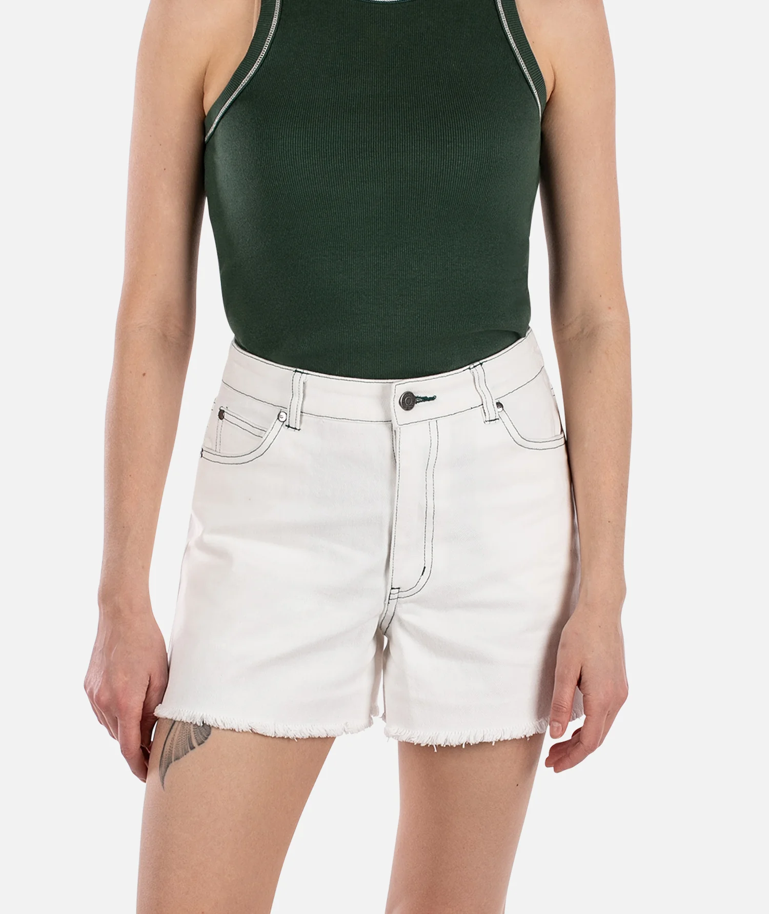 Elle Shorts - White