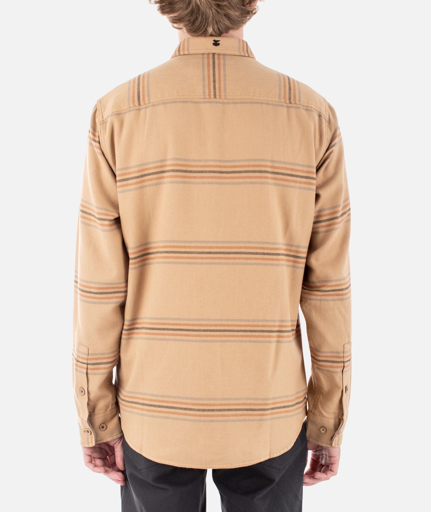 Essex Oyster Twill Shirt - Almond - Image 2