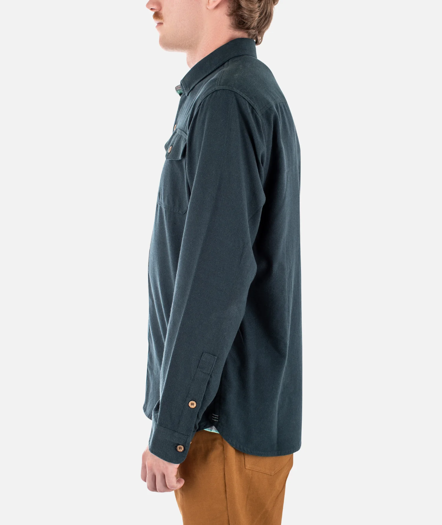 Essex Oyster Twill Shirt - Tidal - Image 3