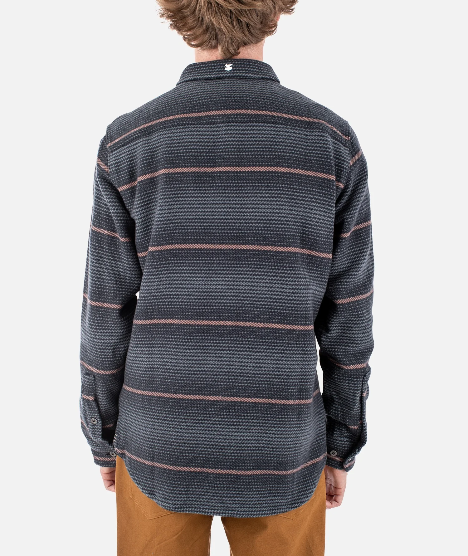Horizon Flannel - Charcoal - Image 2