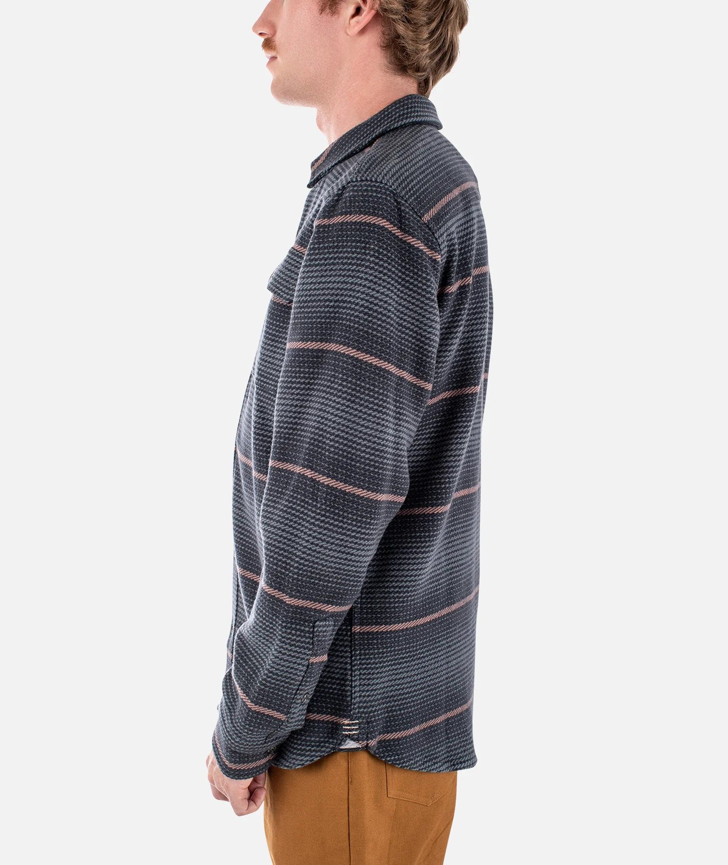 Horizon Flannel - Charcoal - Image 3
