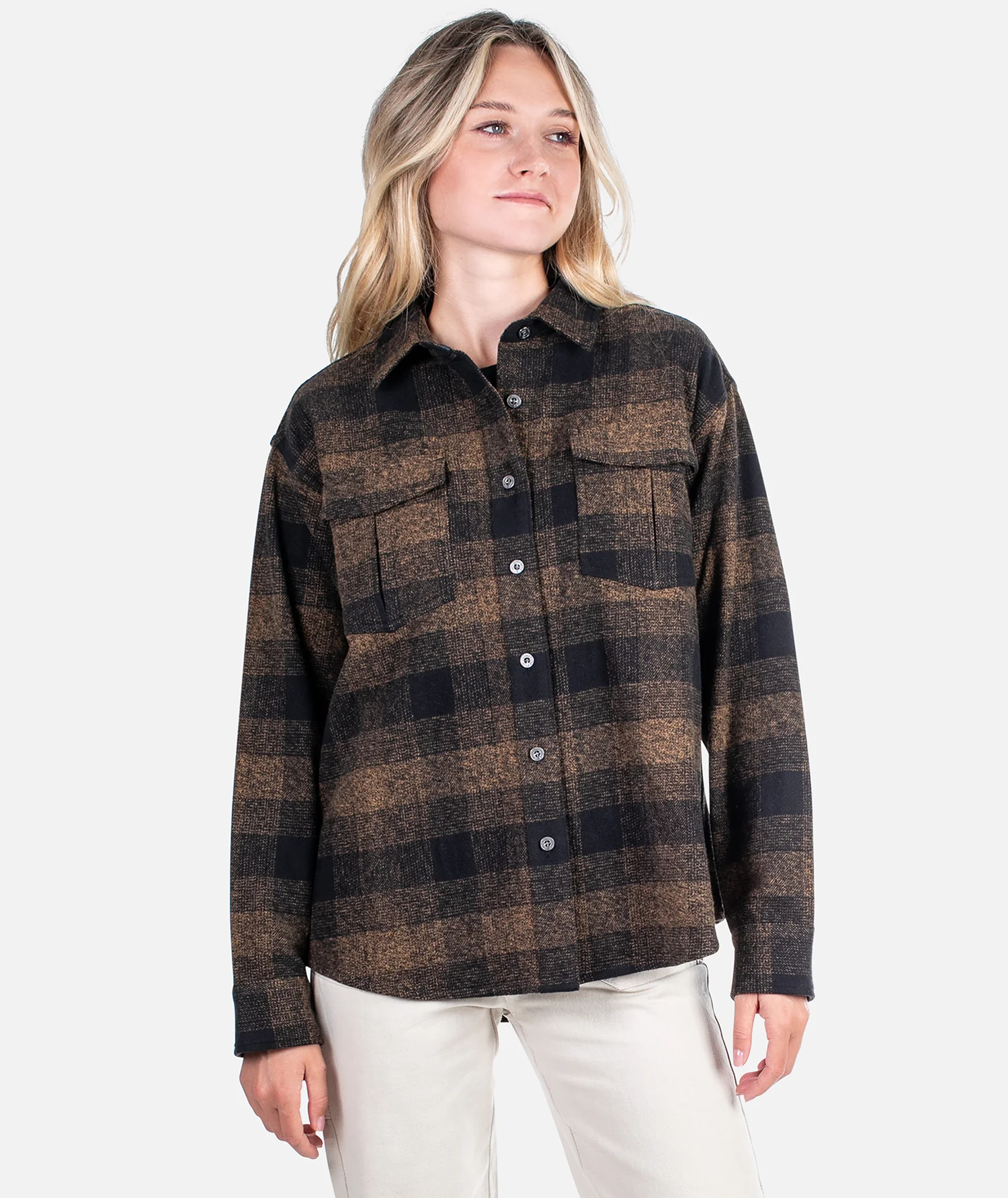 Anchor Flannel - Black - Image 3