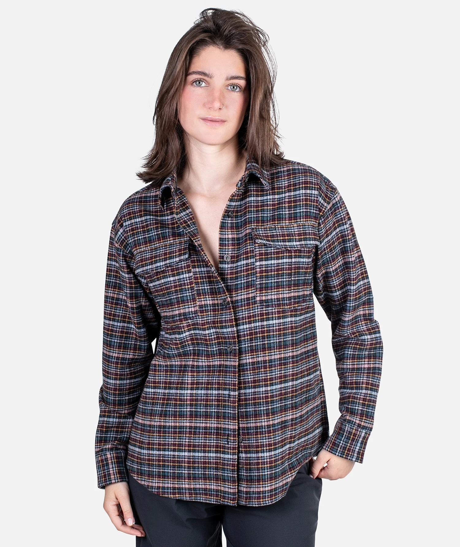 Anchor Flannel - Graphite - Image 4